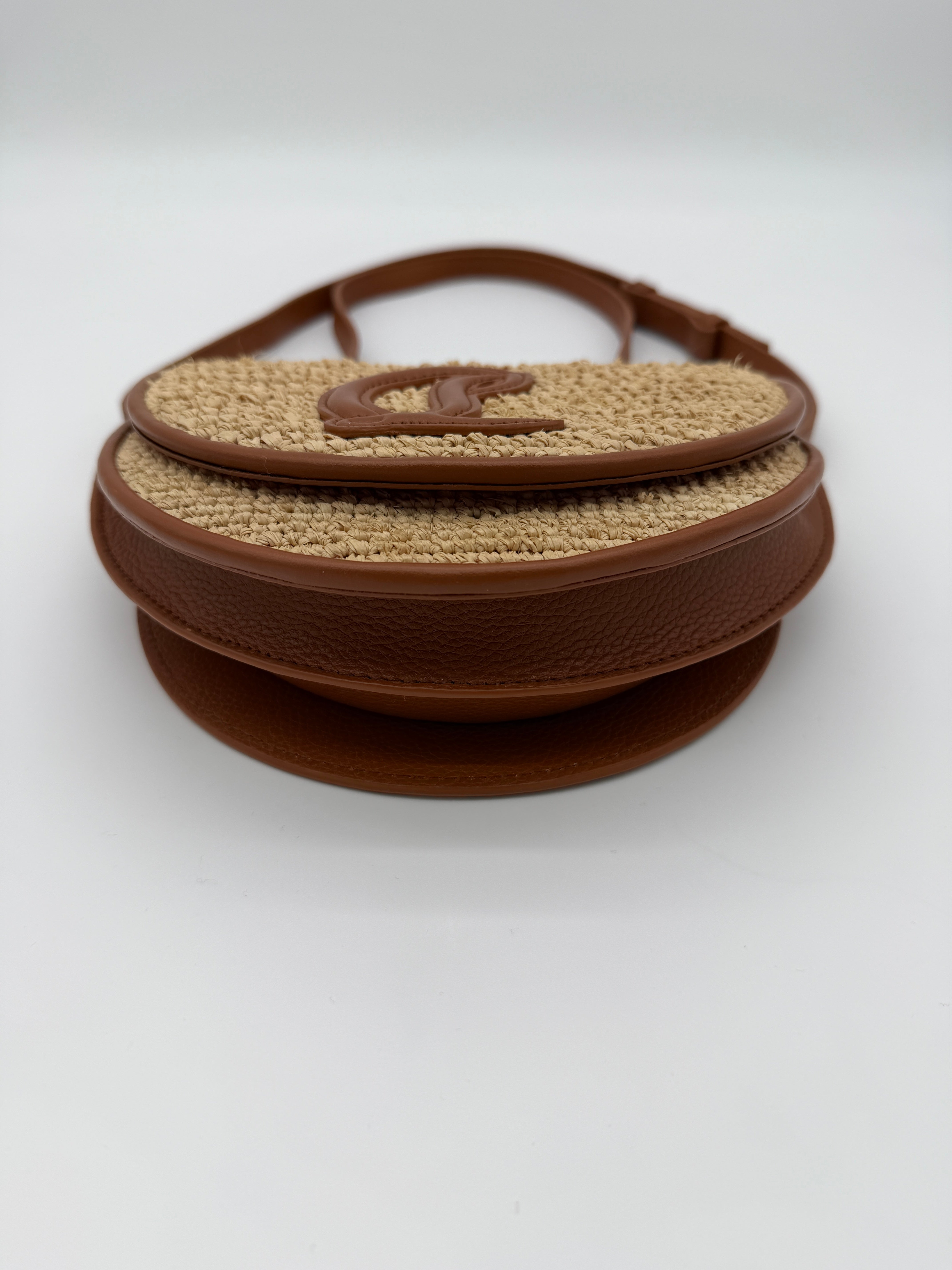 Christian Louboutin Raffia By My Side Crossbody