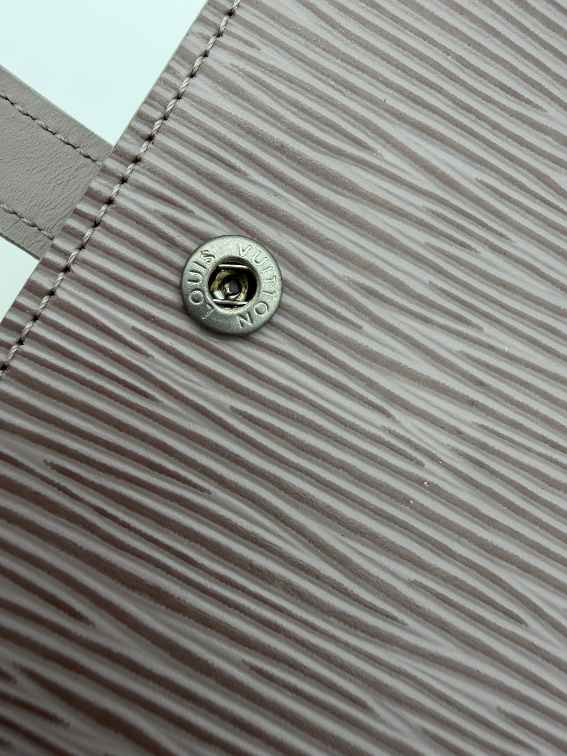 Louis Vuitton Epi Small Agenda with Clip