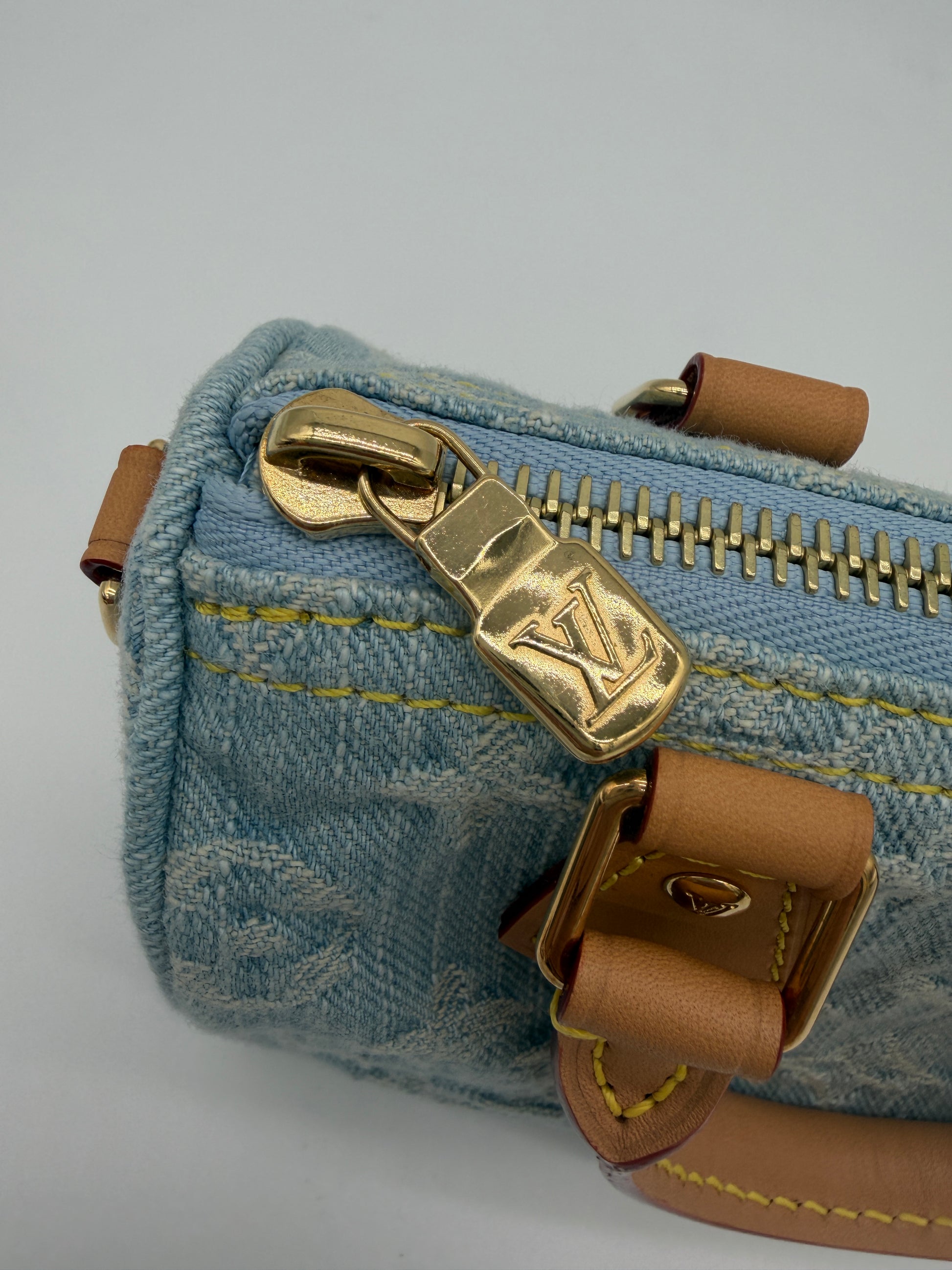 Louis Vuitton Denim Speedy Nano