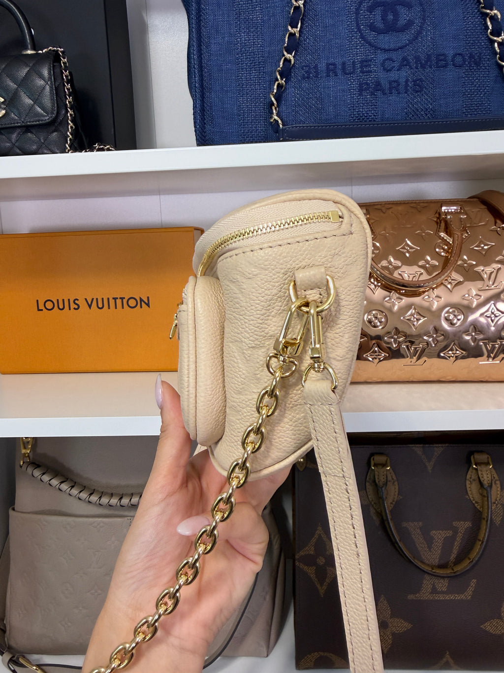 Louis Vuitton Sand Empreinte Mini Bumbag