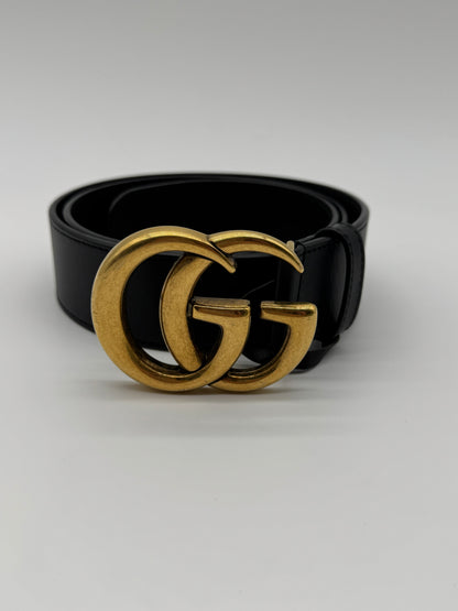 Gucci GG Marmont Wide Belt Size 90