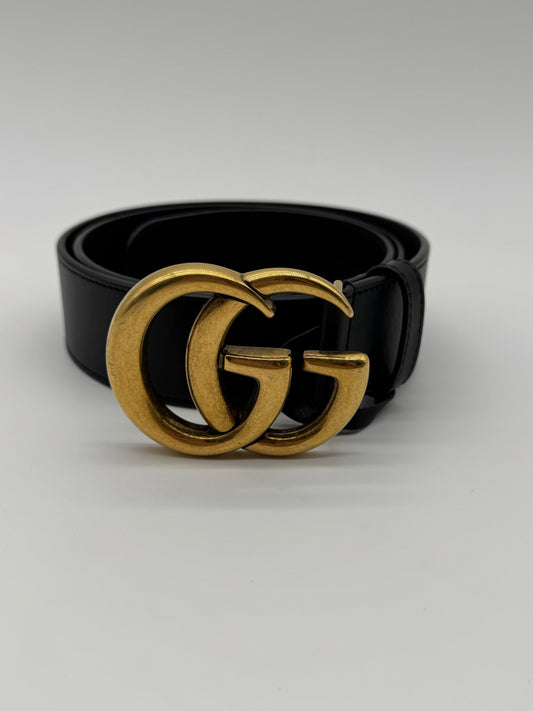 Gucci GG Marmont Wide Belt Size 90
