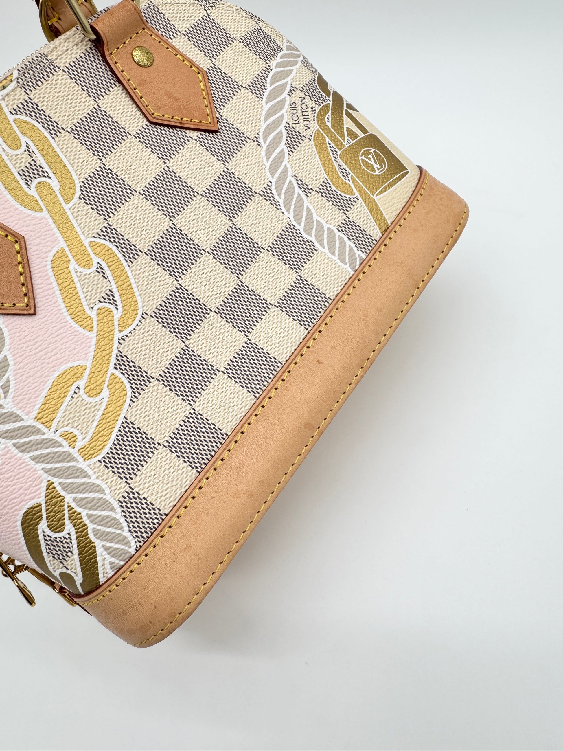 Louis Vuitton Damier Azur Nautical Alma BB