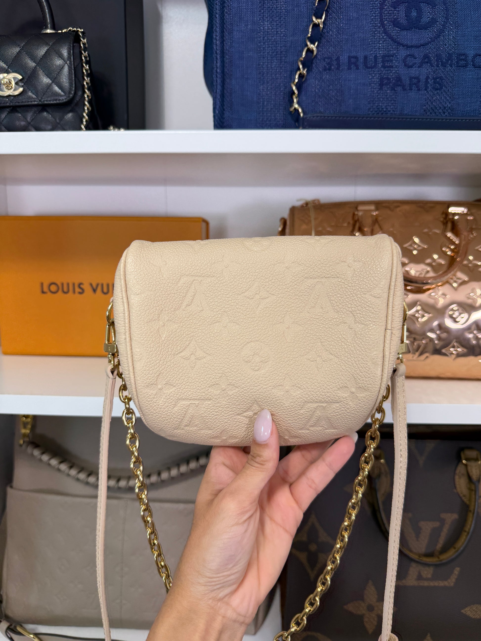 Louis Vuitton Sand Empreinte Mini Bumbag