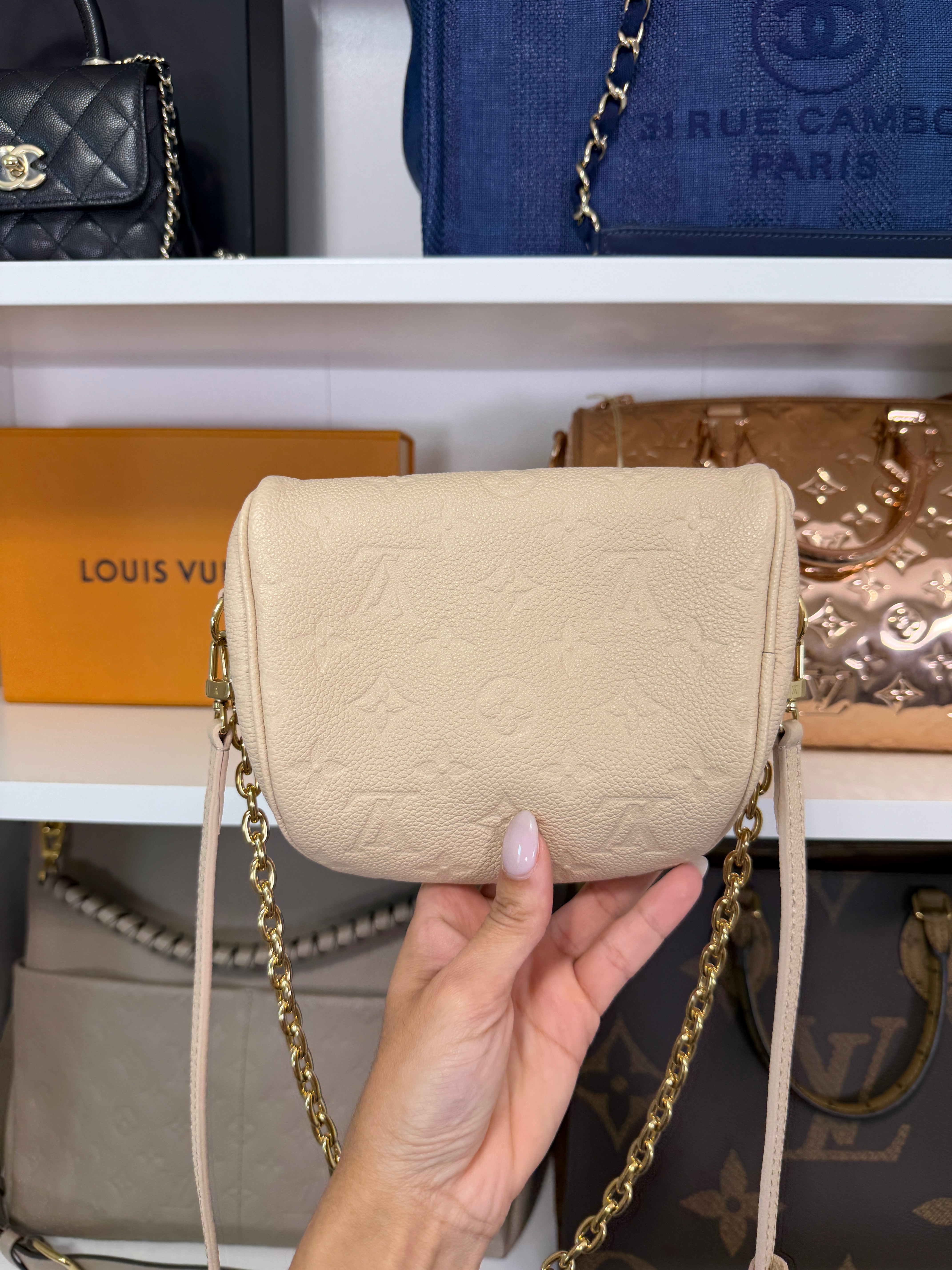 Louis Vuitton Sand Empreinte Mini Bumbag