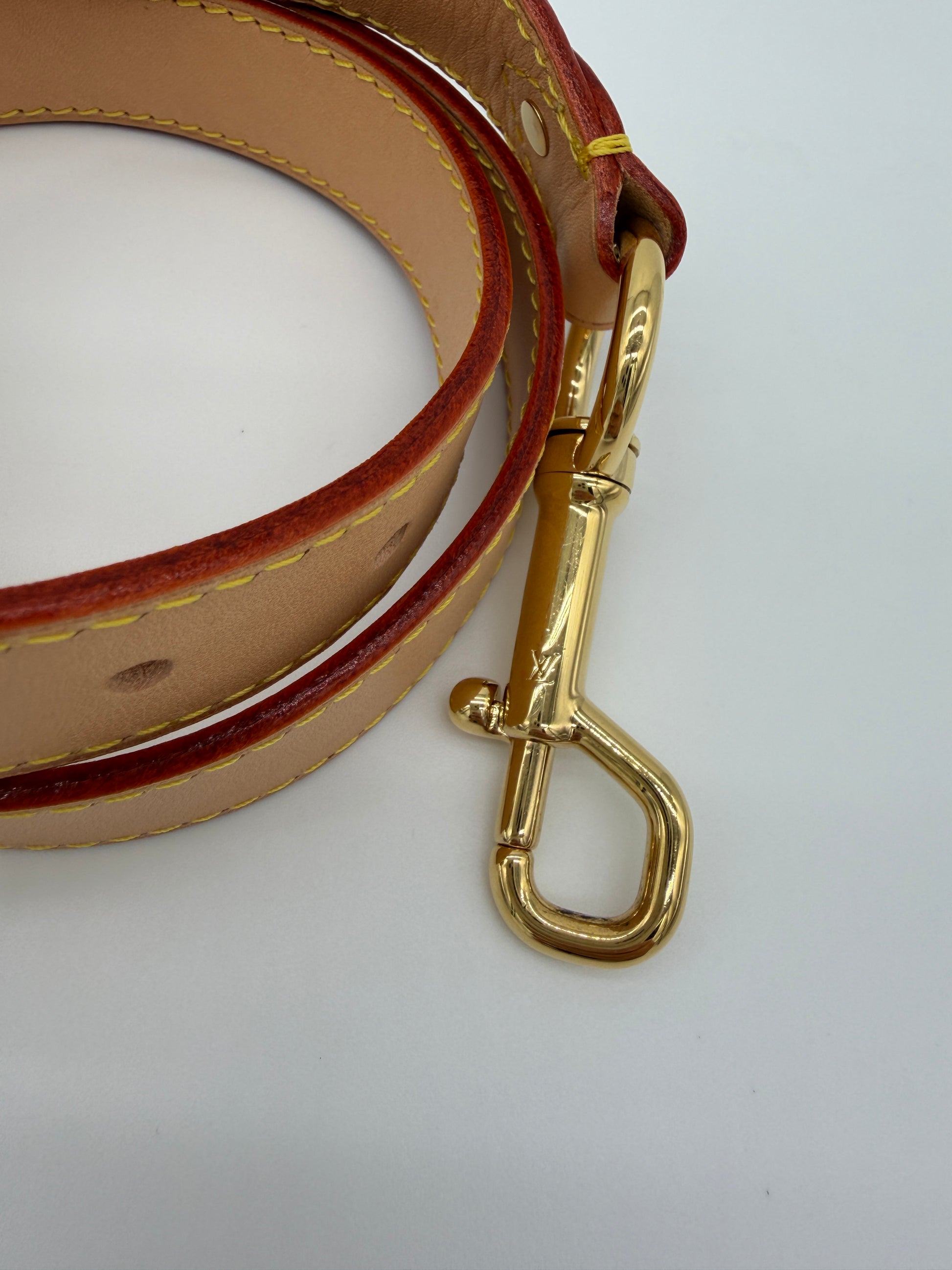Louis Vuitton 24mm Adjustable Vachetta Strap