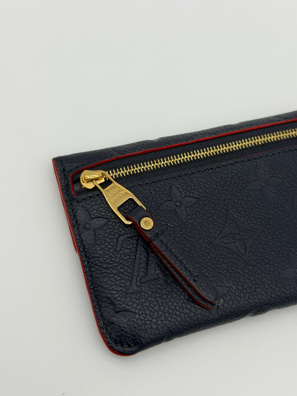 Louis Vuitton Marine Rouge Empreinte Key Pouch
