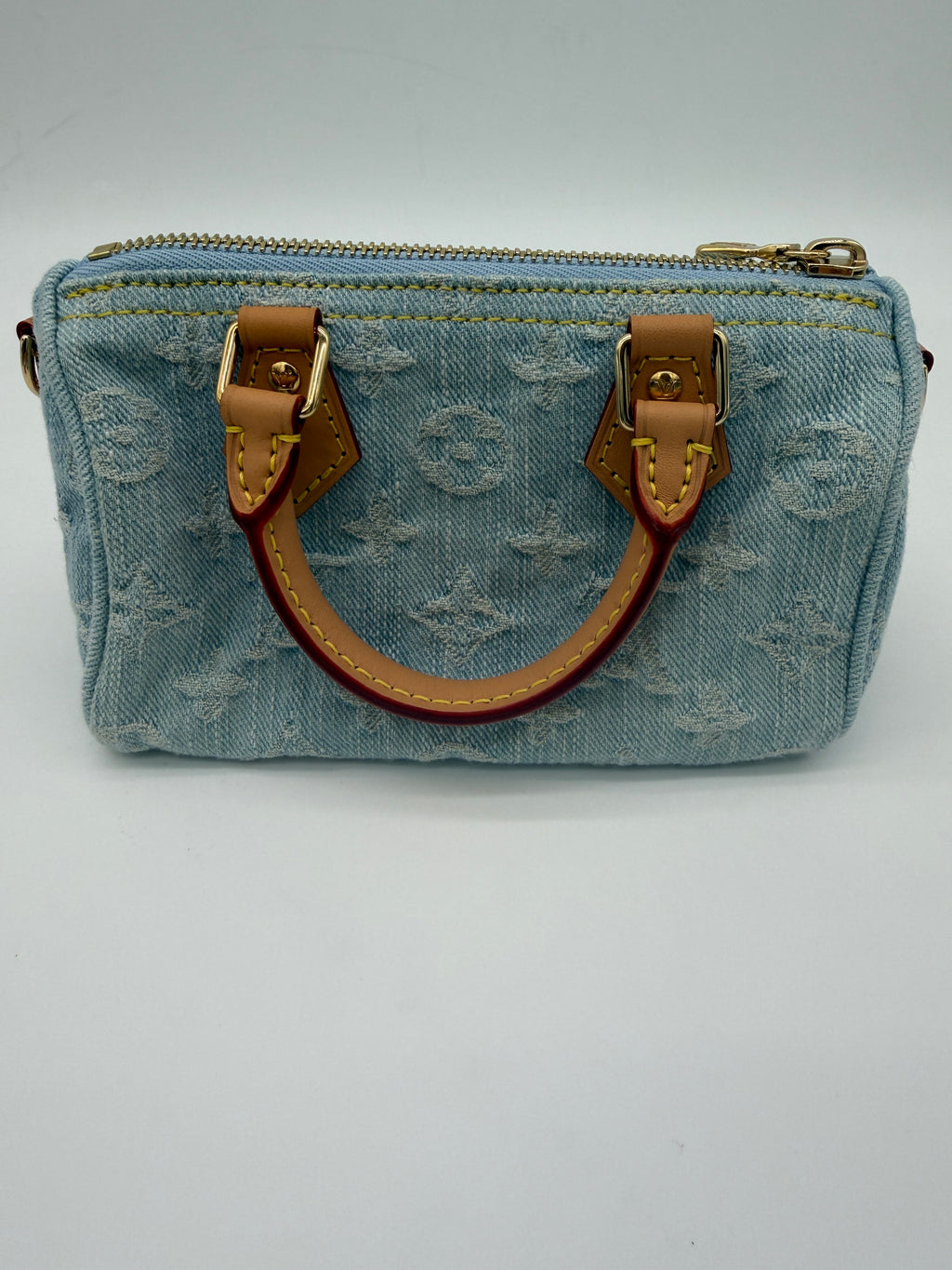 Louis Vuitton Denim Speedy Nano