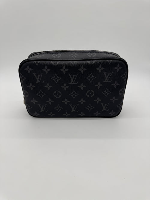 Louis Vuitton Toilet Pouch GM Monogram Eclipse