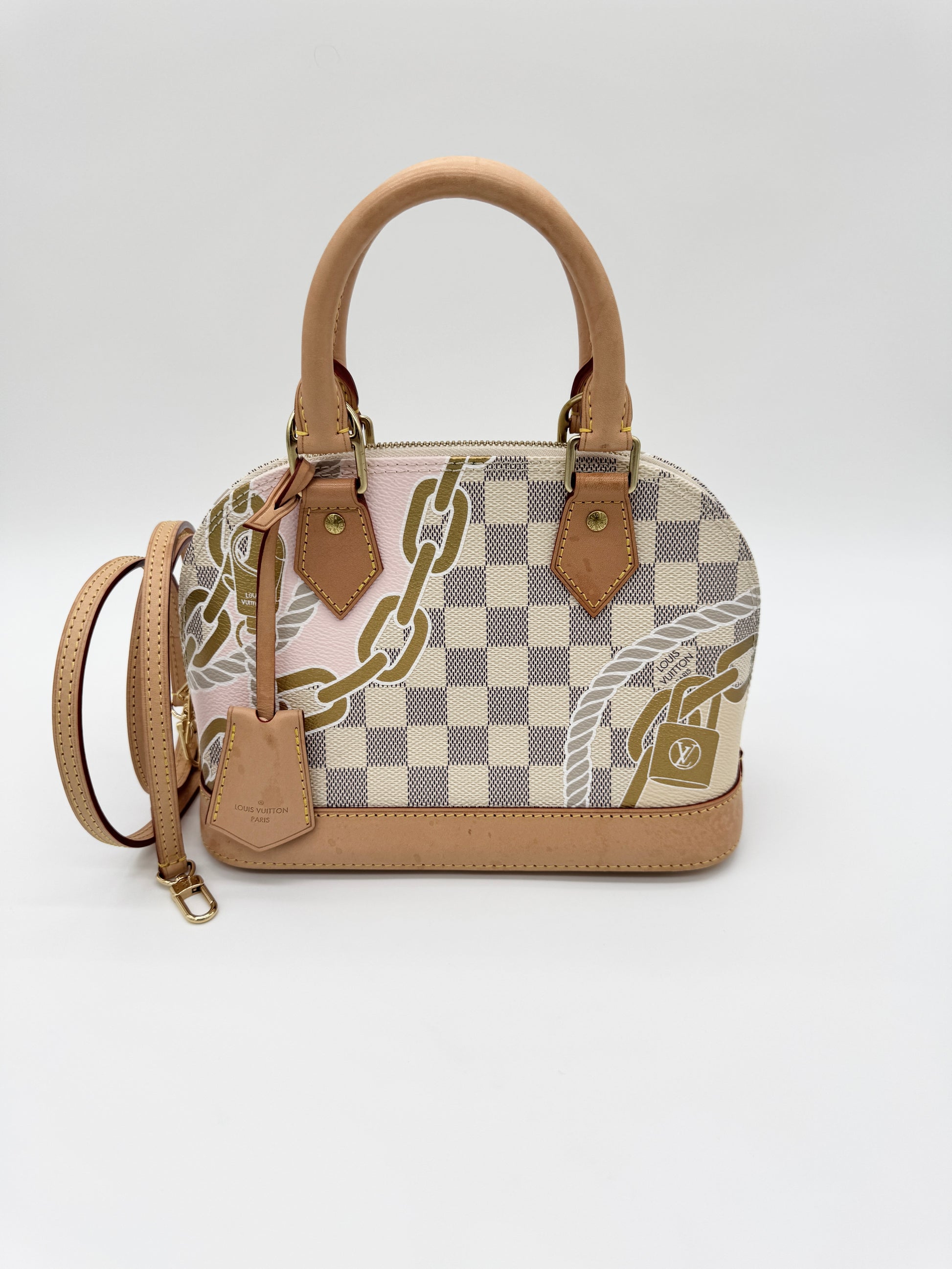 Louis Vuitton Damier Azur Nautical Alma BB