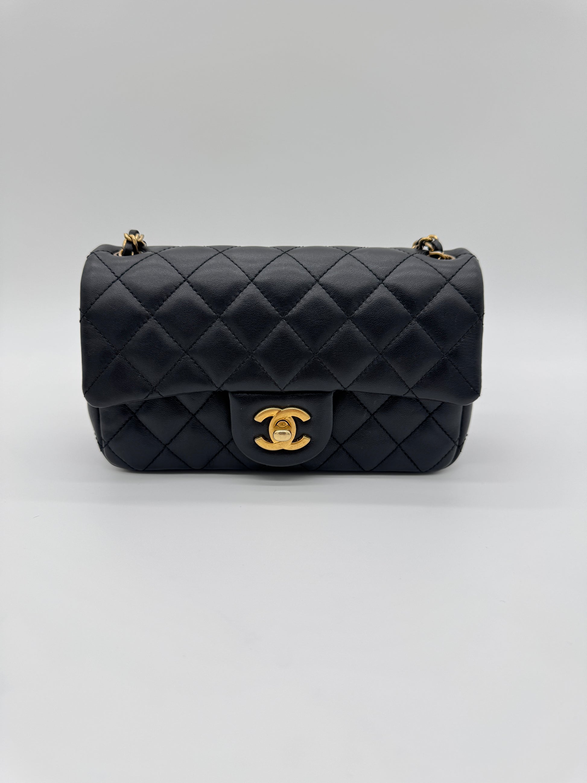 Chanel Lambskin Mini Romance Flap Bag
