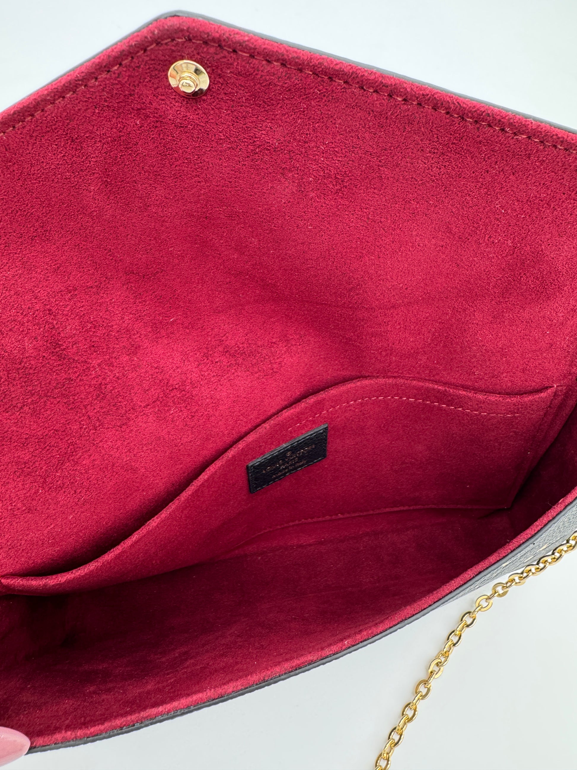 Louis Vuitton Felicie Pochette Bicolor Empreinte