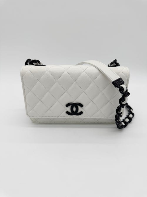 Chanel My Everything Caviar Quilted Wallet on Chain