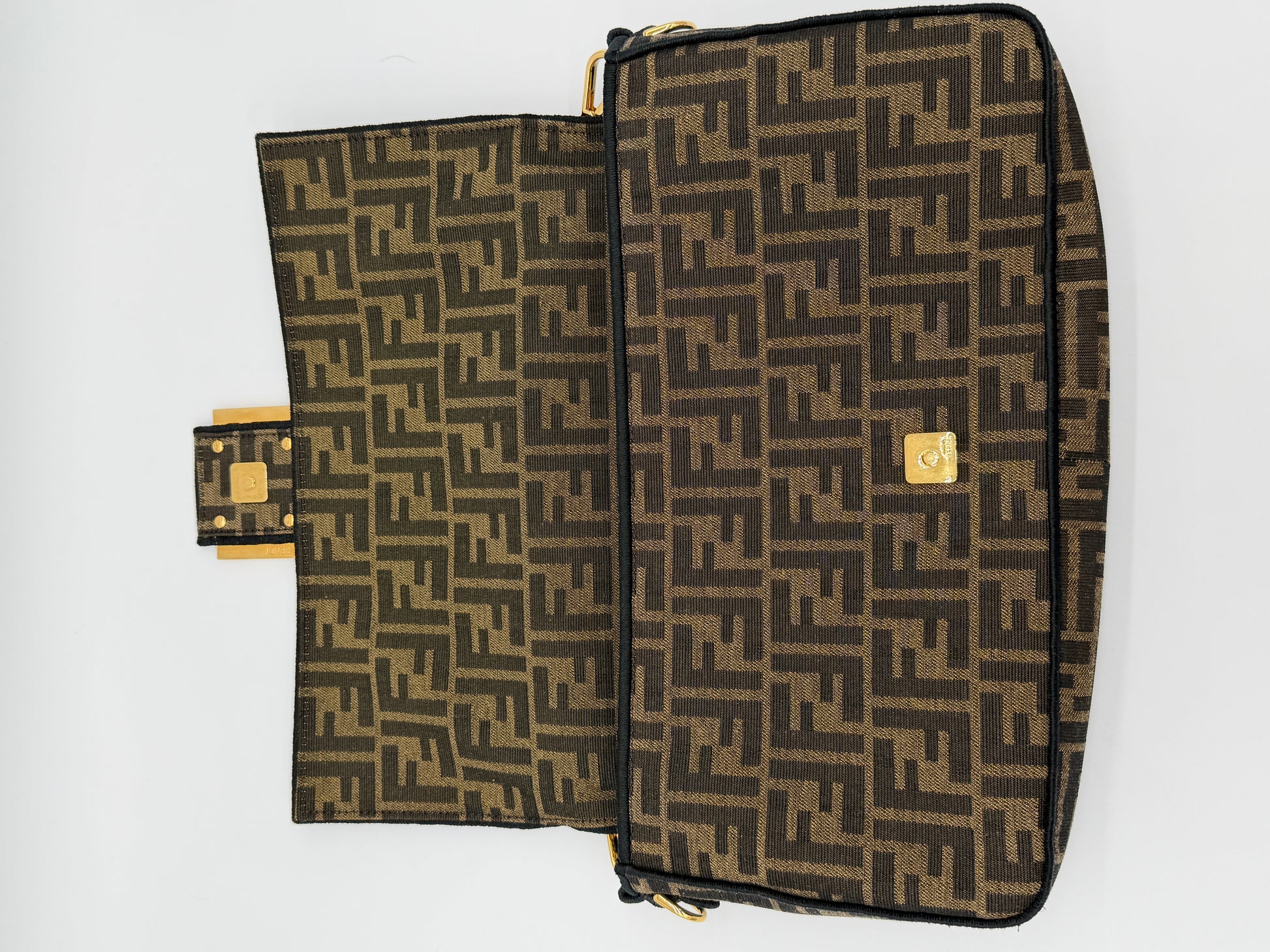 Fendi Zucca FF One Size Baguette