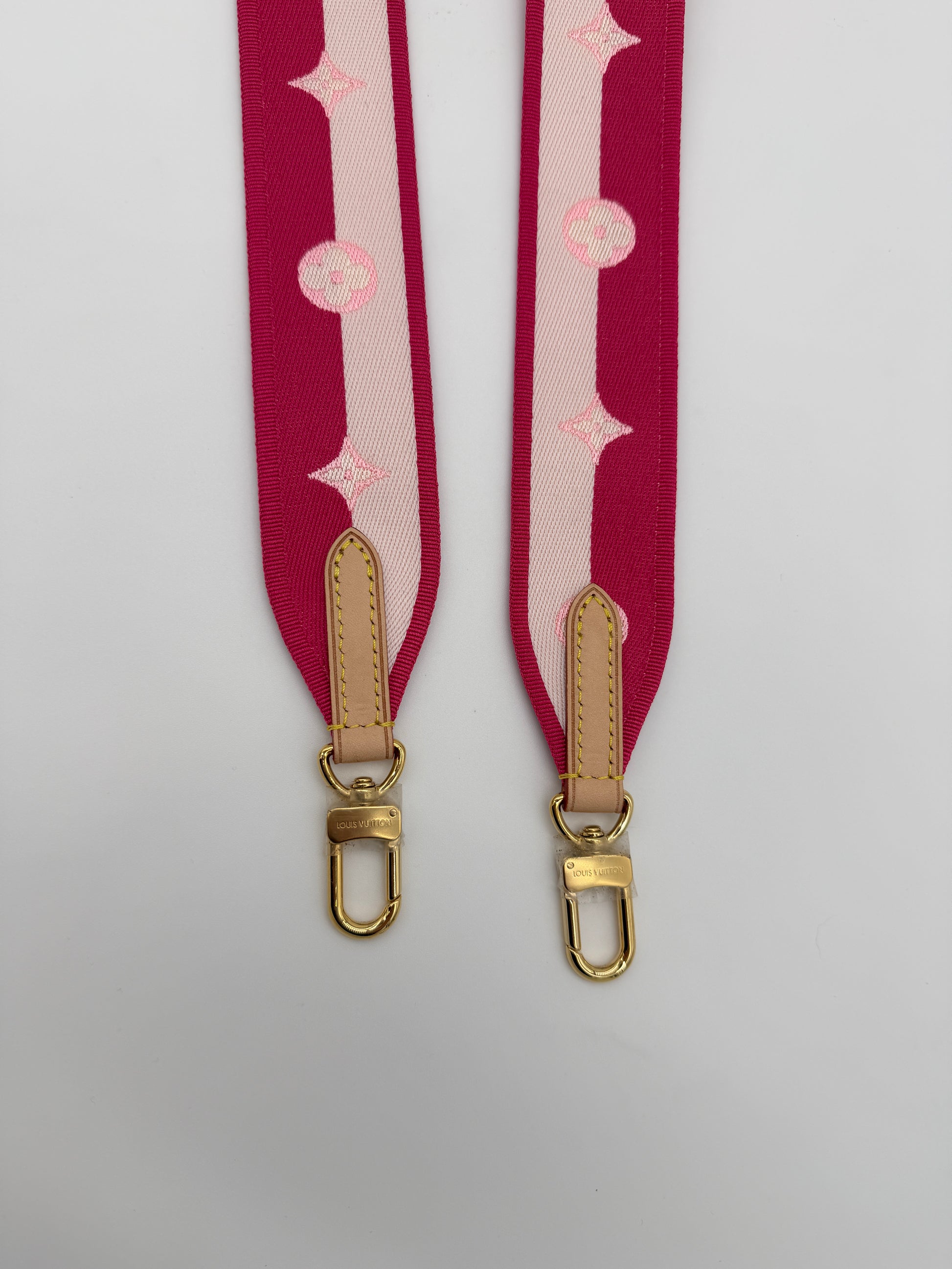 Louis Vuitton Pink Peony Adjustable Strap