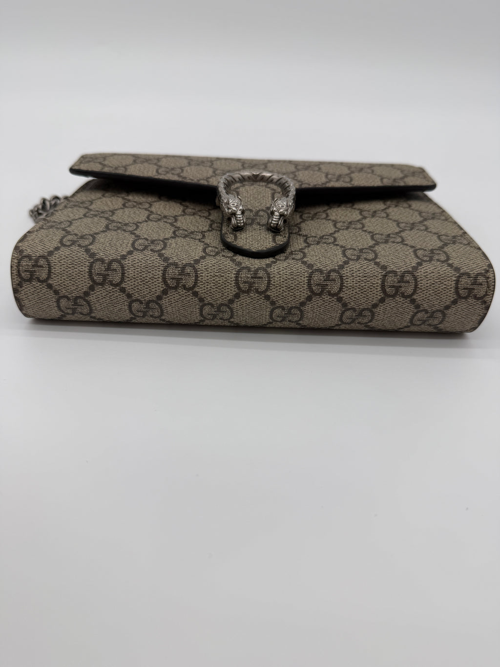 Gucci Dionysus GG Canvas Wallet on Chain