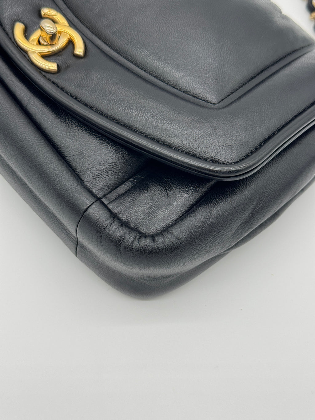 Chanel Diana Lambskin Puffy Flap Bag