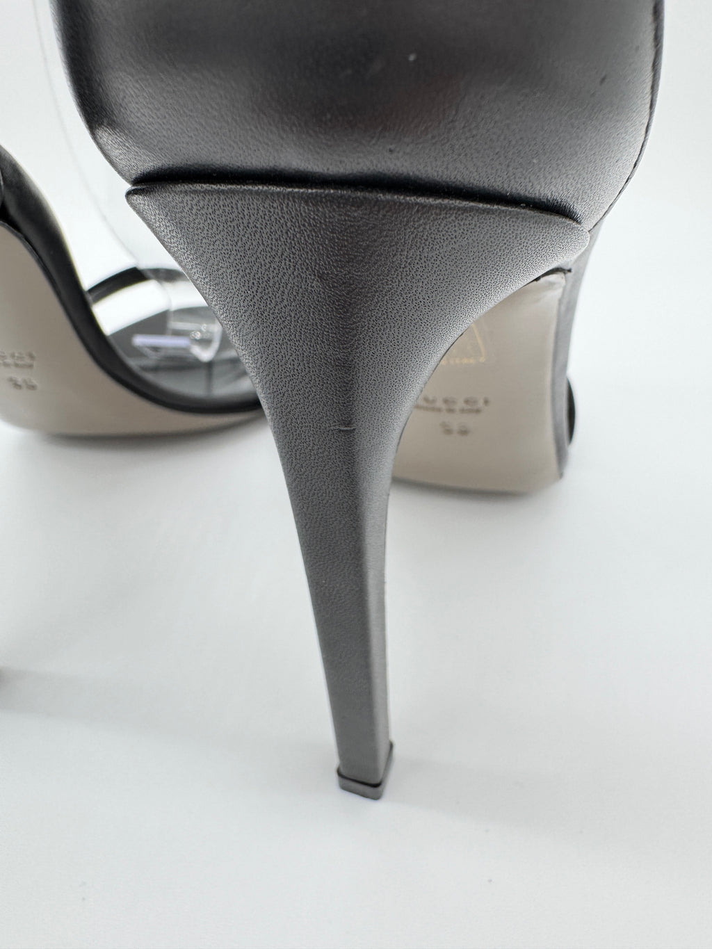 Gucci Ursula Ankle Strap Horsebit Heels