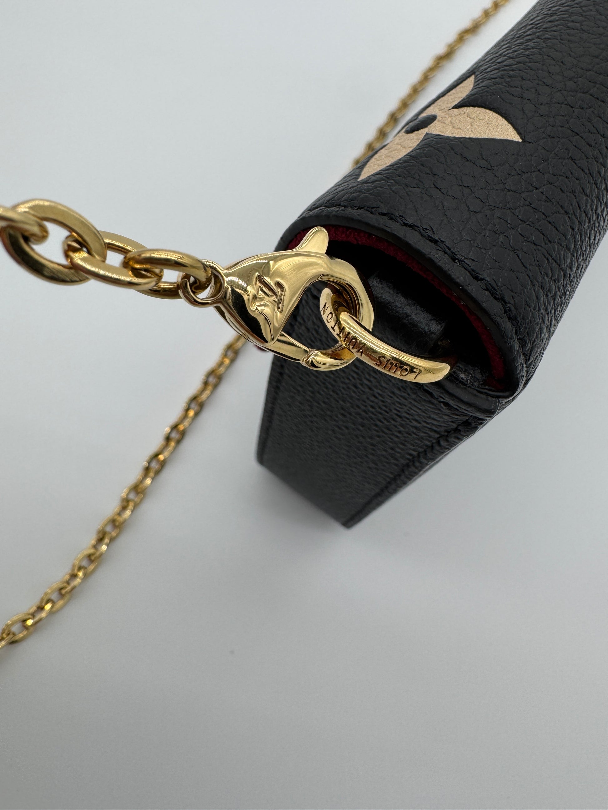 Louis Vuitton Felicie Pochette Bicolor Empreinte