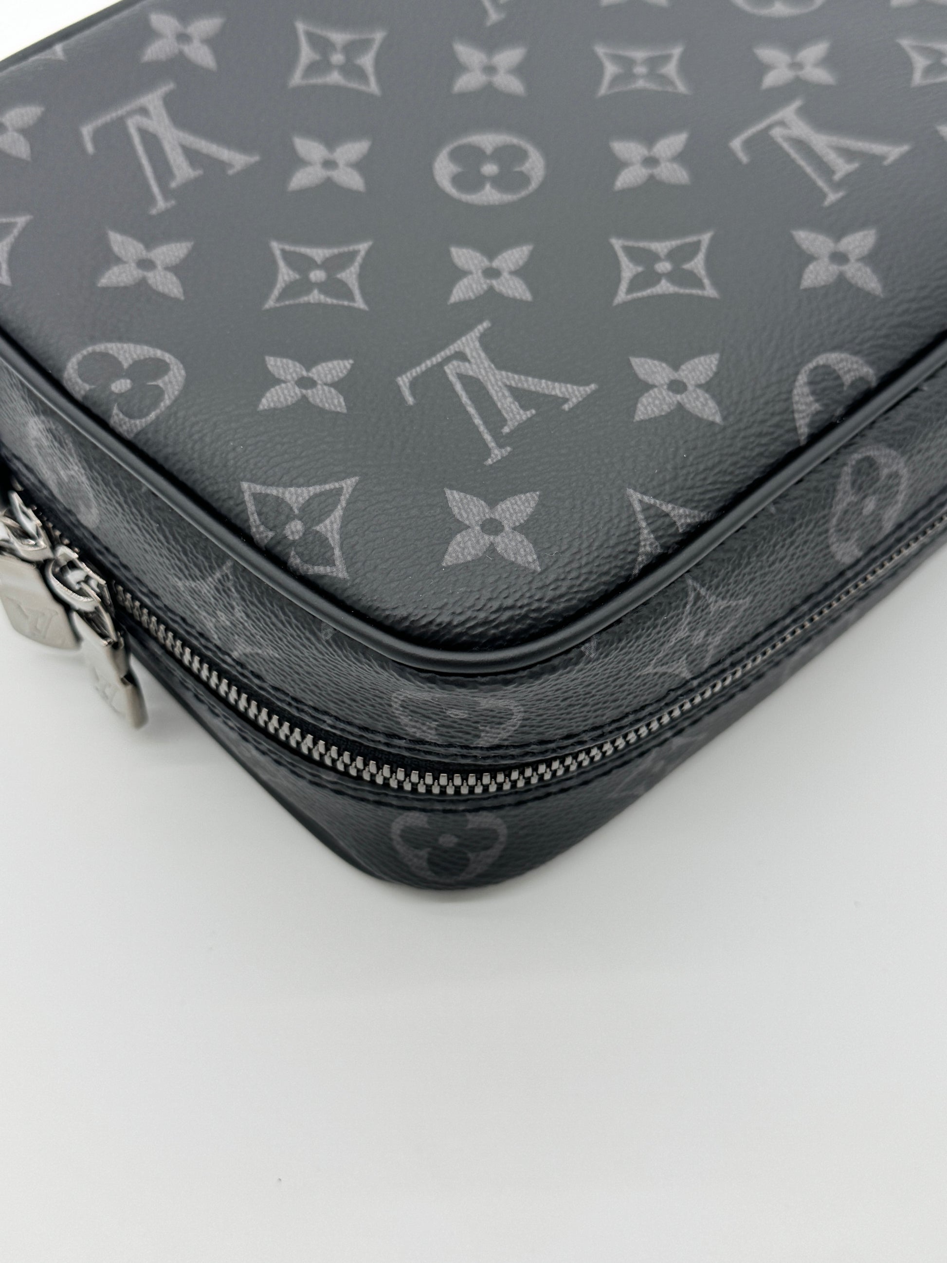 Louis Vuitton Toilet Pouch GM Monogram Eclipse