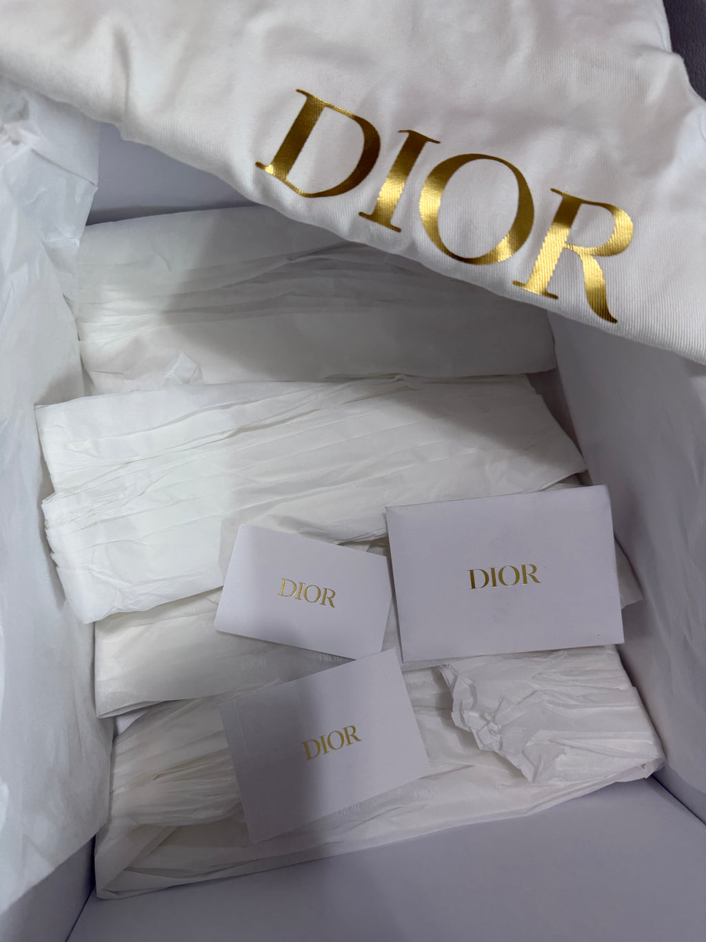 Christian Dior Black Saddle Bag