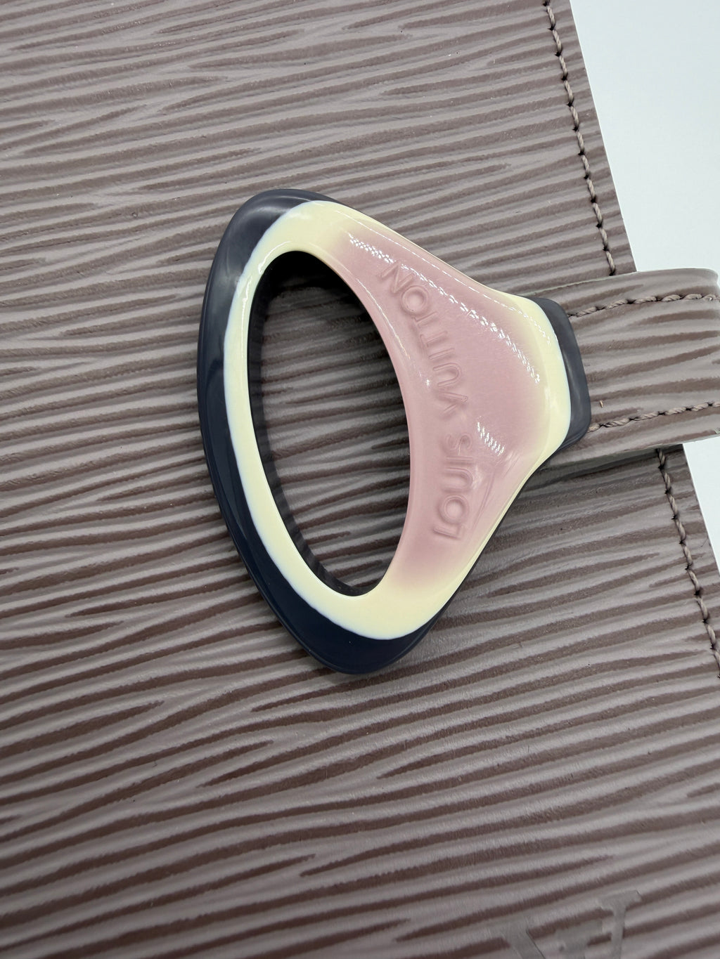 Louis Vuitton Epi Small Agenda with Clip