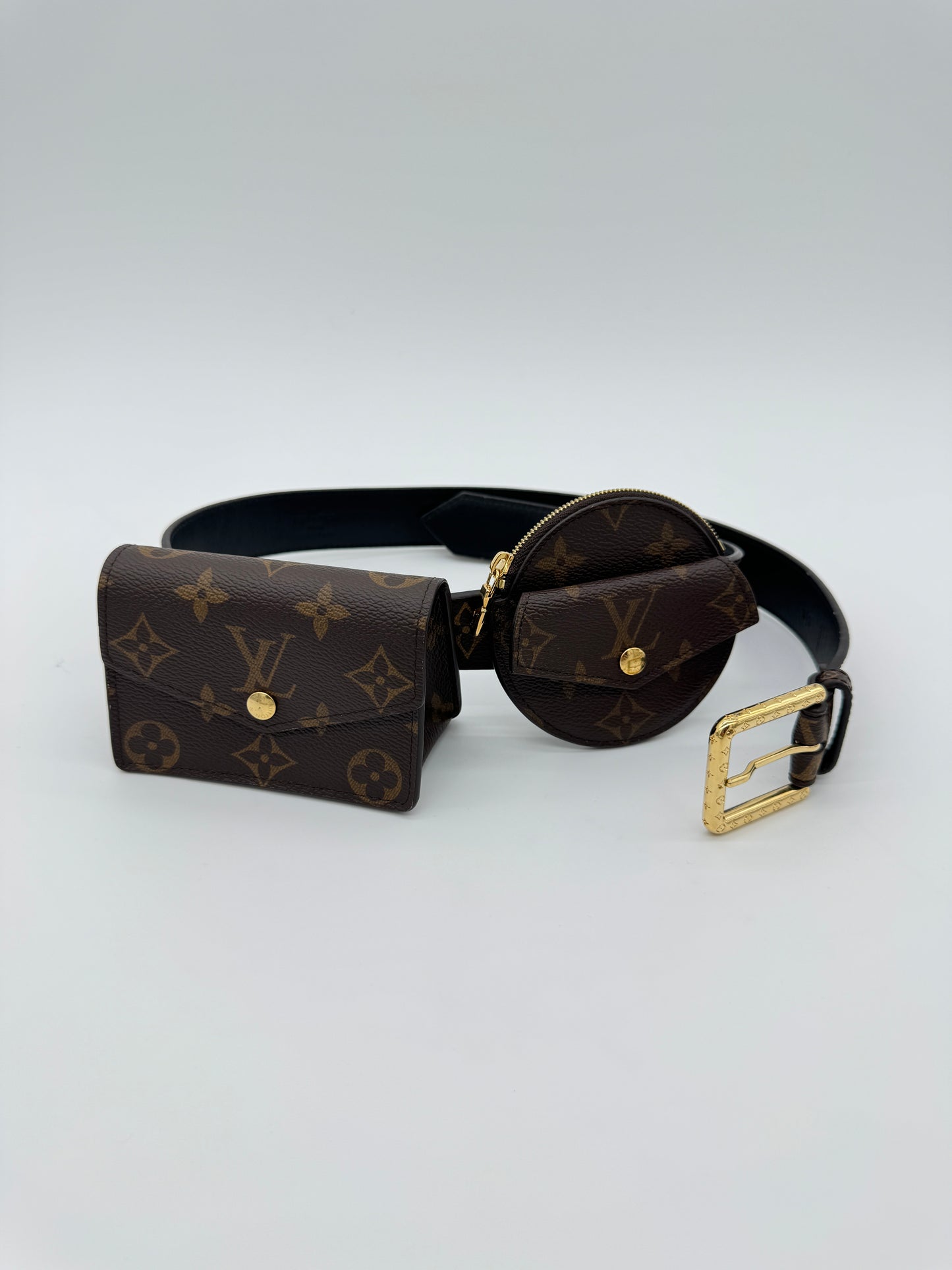 Louis Vuitton Daily Multi Pocket 30mm Belt 80/32