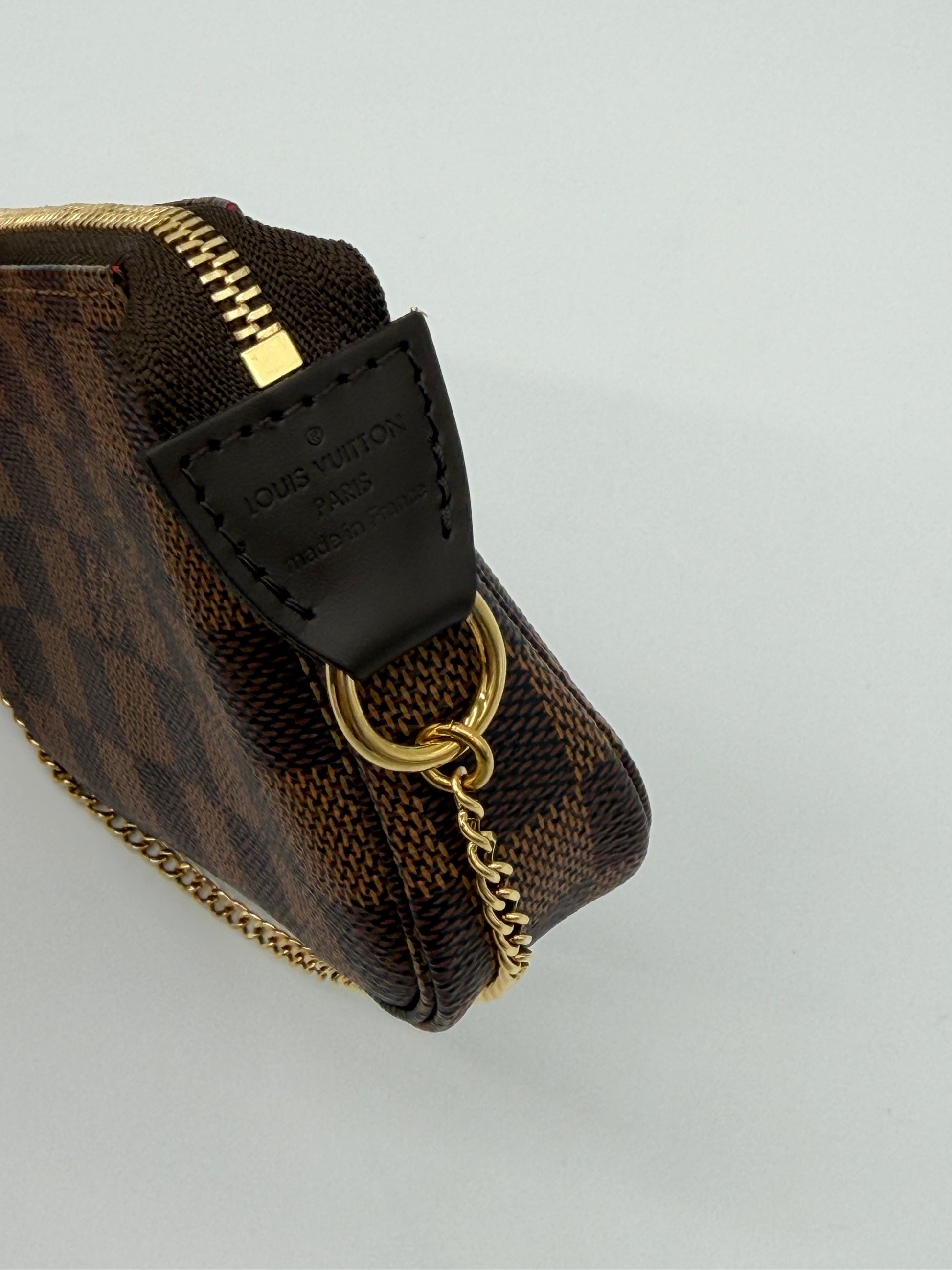 Louis Vuitton Mini Pochette Accessoires Damier Ebene