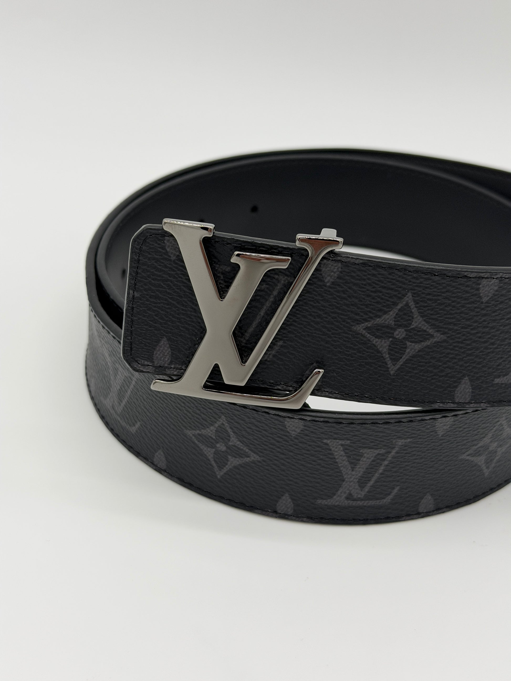 Louis Vuitton Reversible Belt Monogram Eclipse Size 90