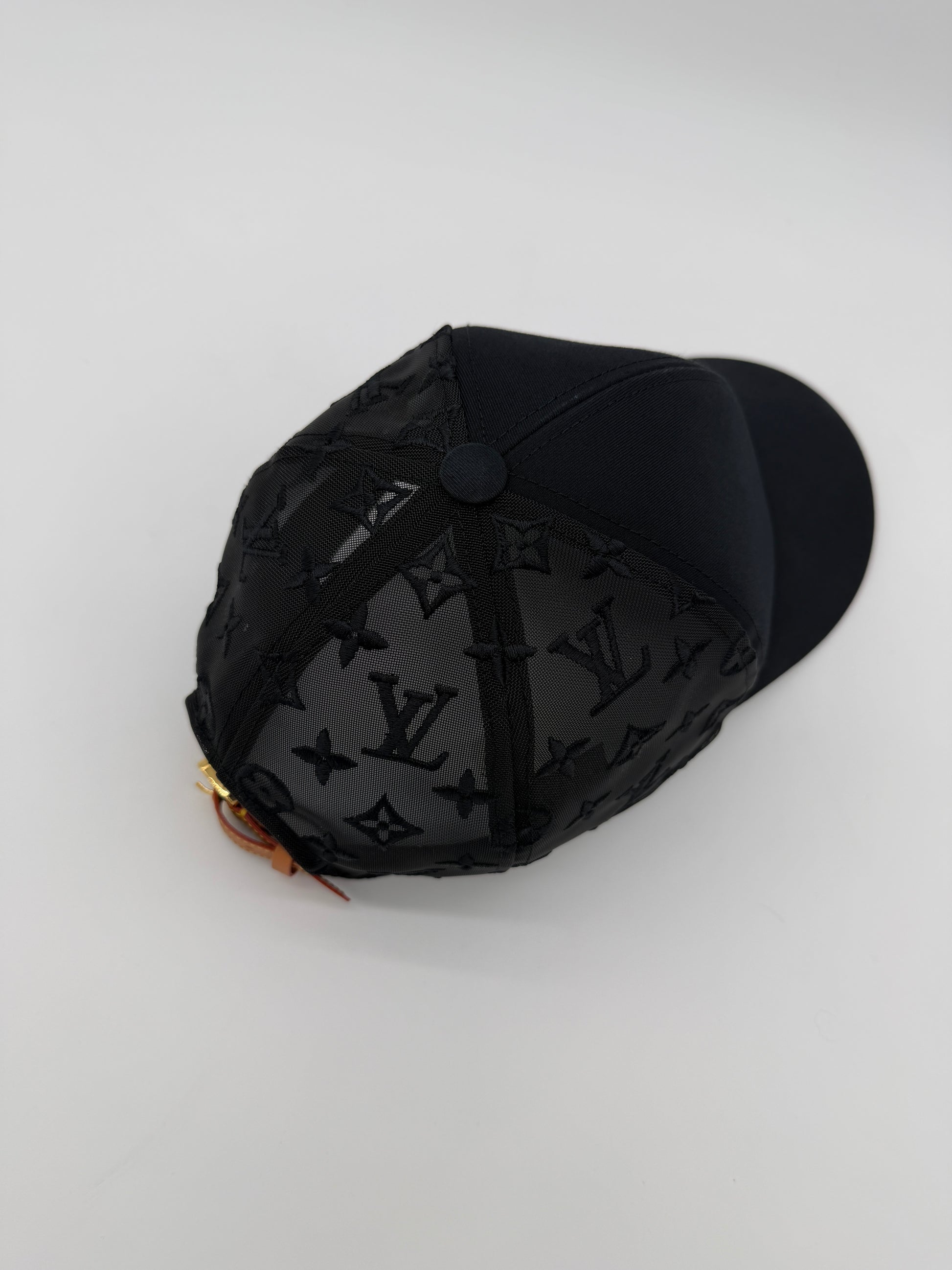 Louis Vuitton Mesh Monogram Baseball Cap Size 60