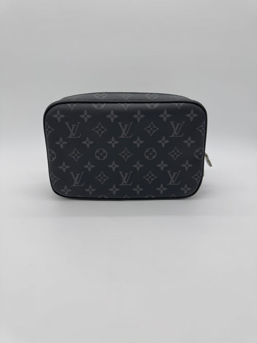Louis Vuitton Toilet Pouch GM Monogram Eclipse