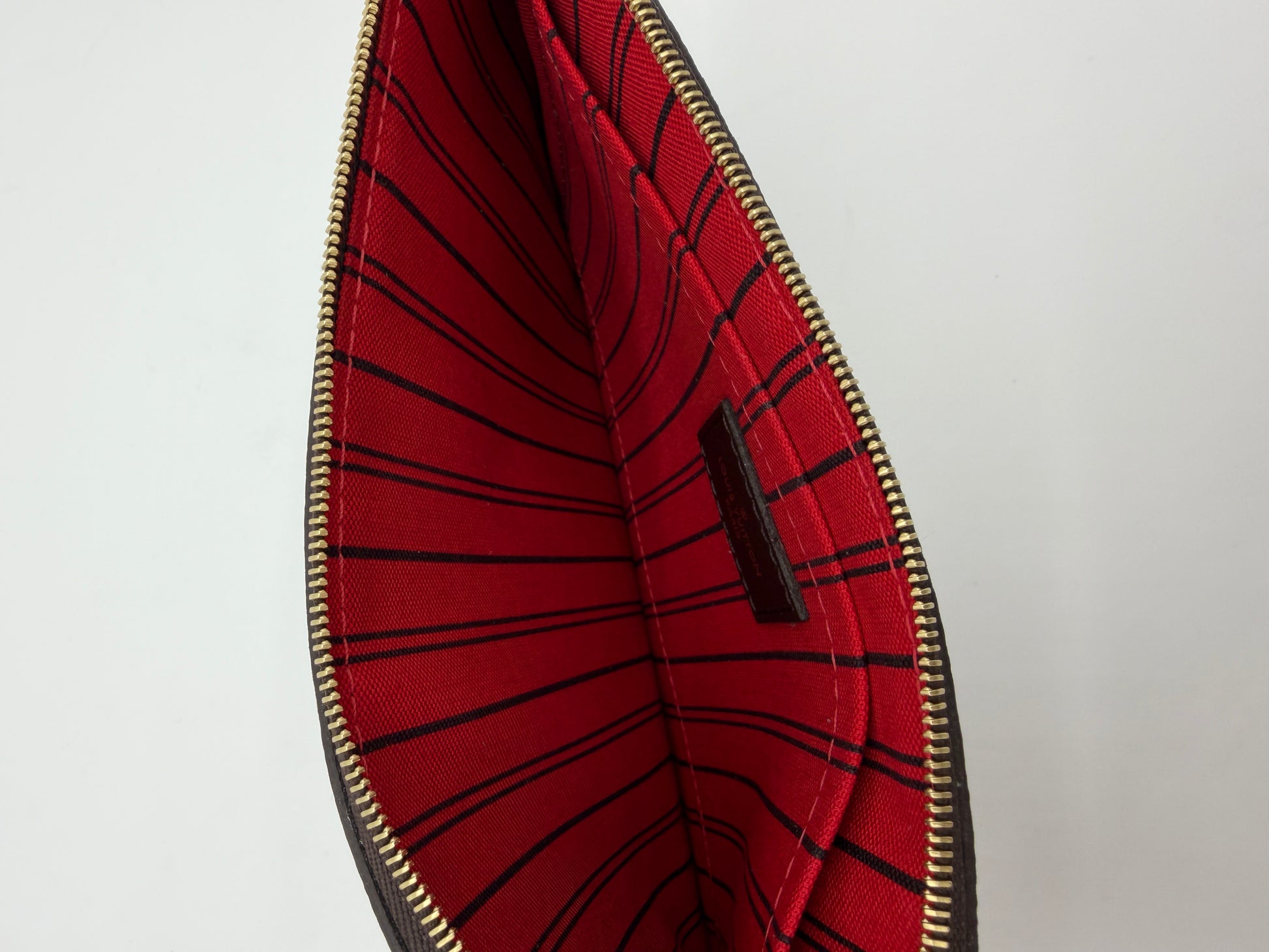 Louis Vuitton Neverfull Pochette Damier Ebene