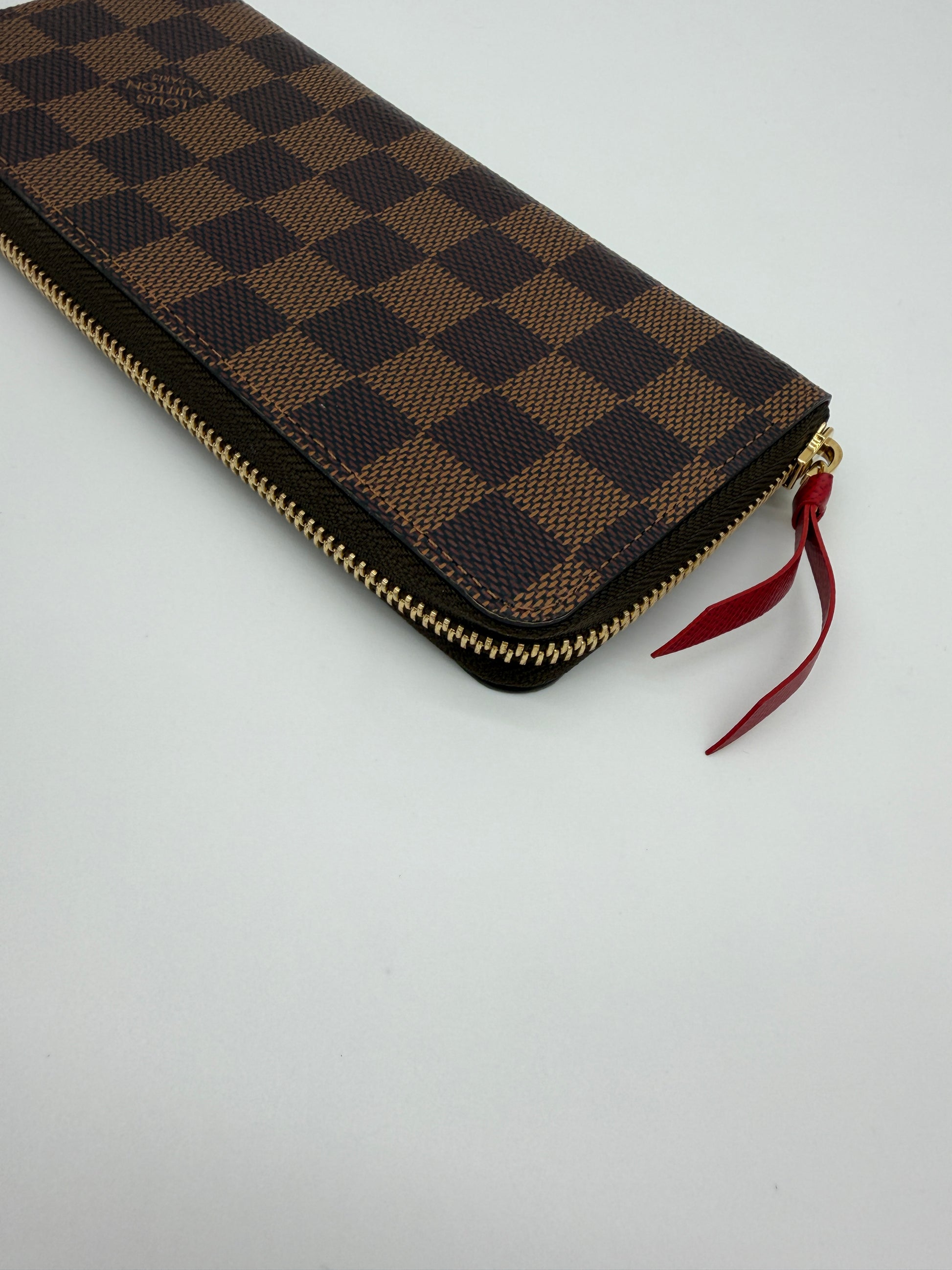Louis Vuitton Damier Ebene Clemence Wallet