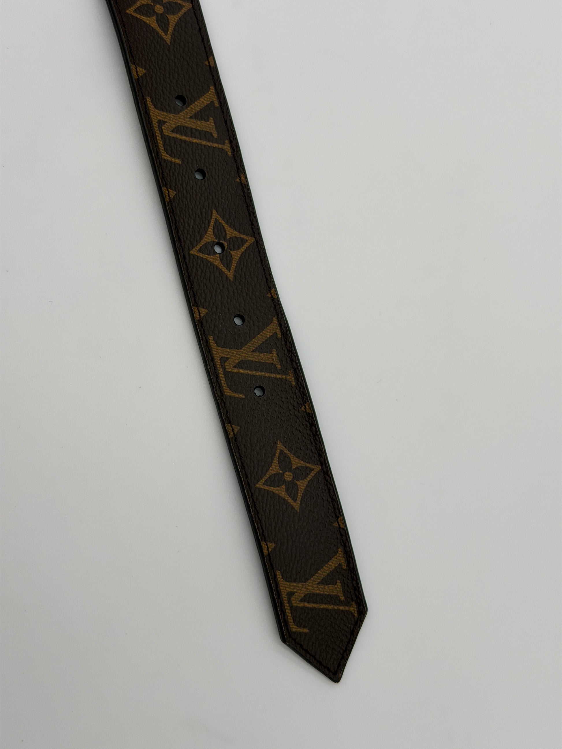 Louis Vuitton 30mm Monogram Belt Size 80