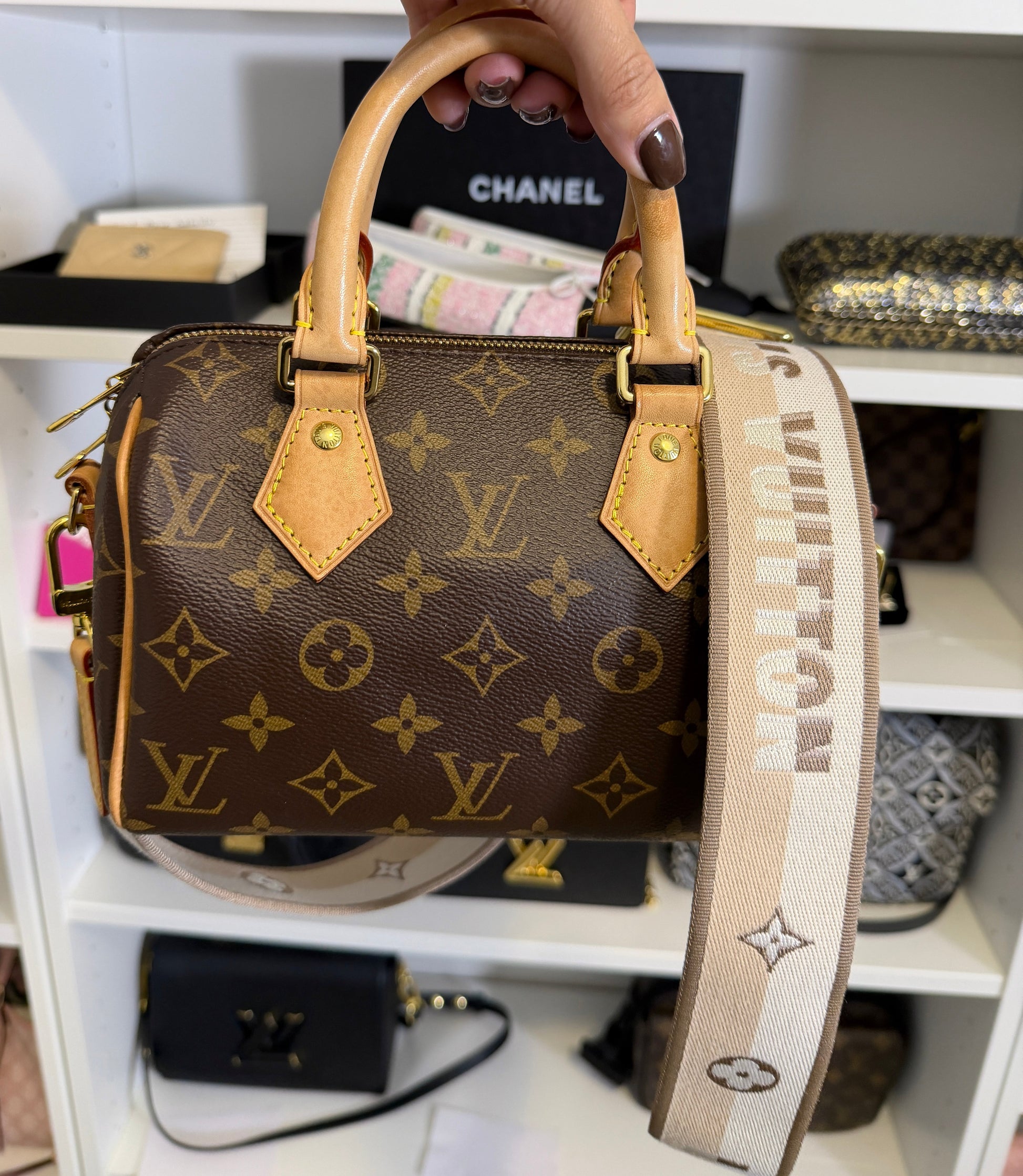 Louis Vuitton Monogram Speedy B 20
