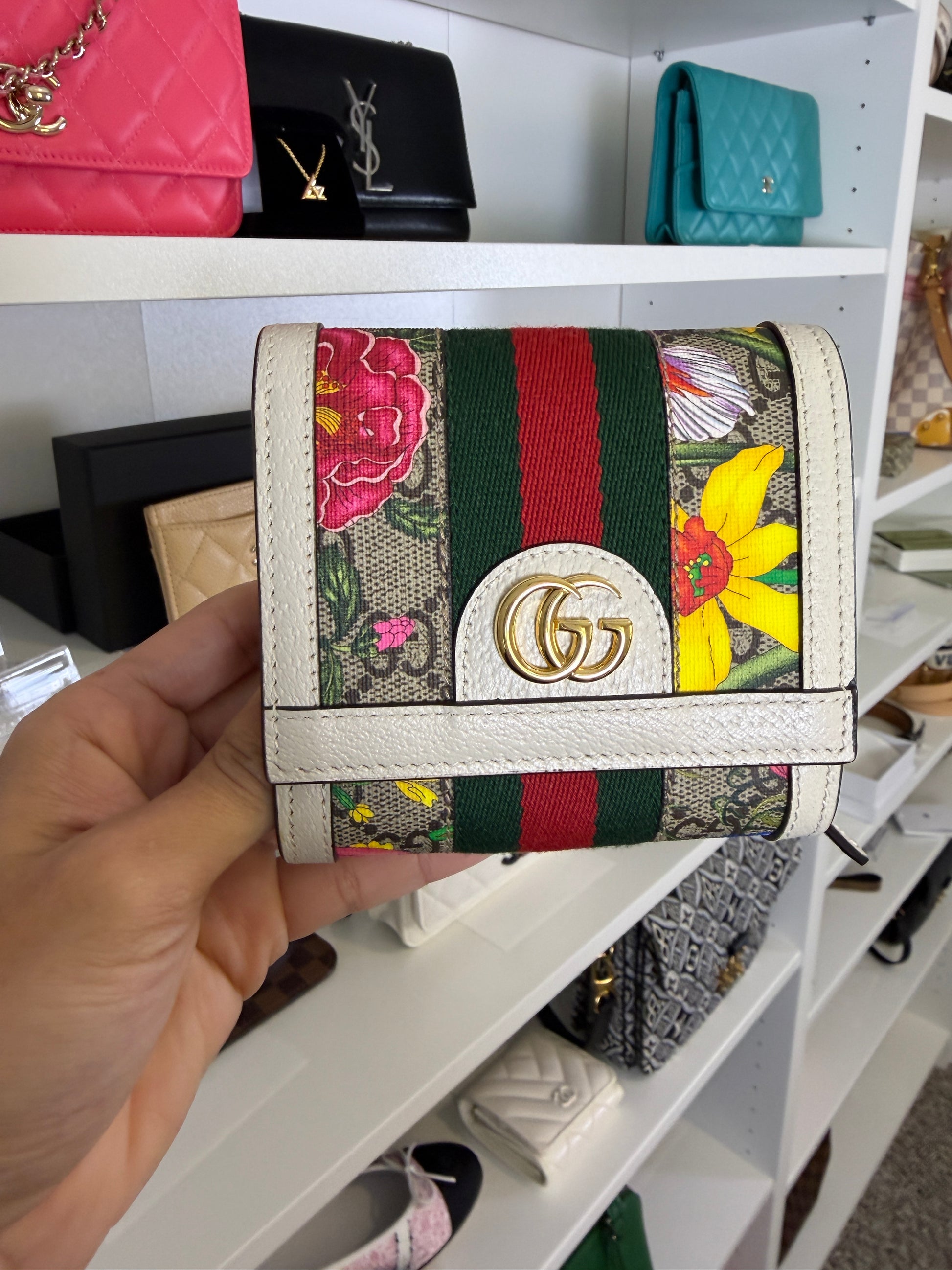 Gucci Ophidia Flora Wallet
