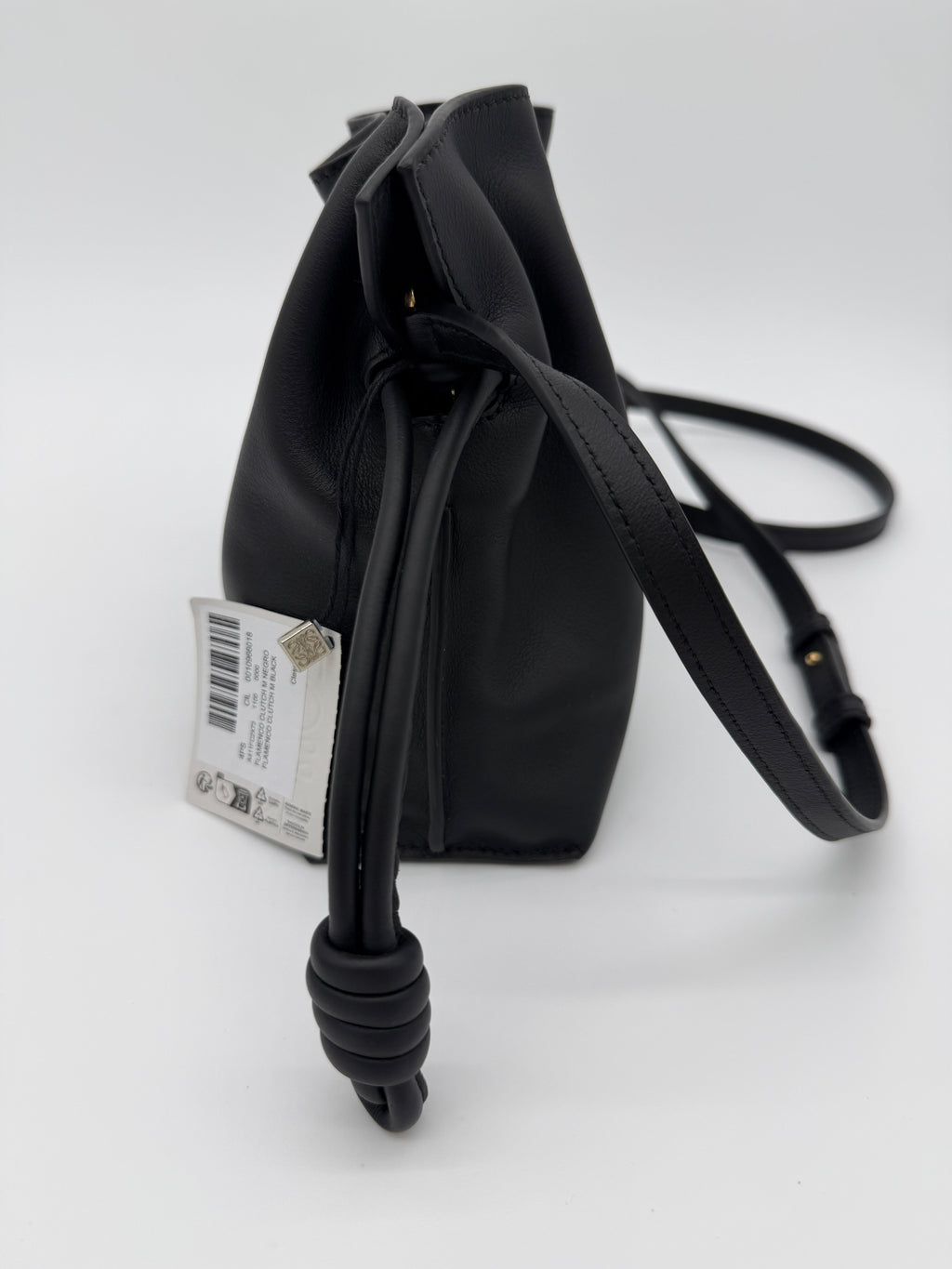 Loewe Flamenco Black Mini Clutch Bag