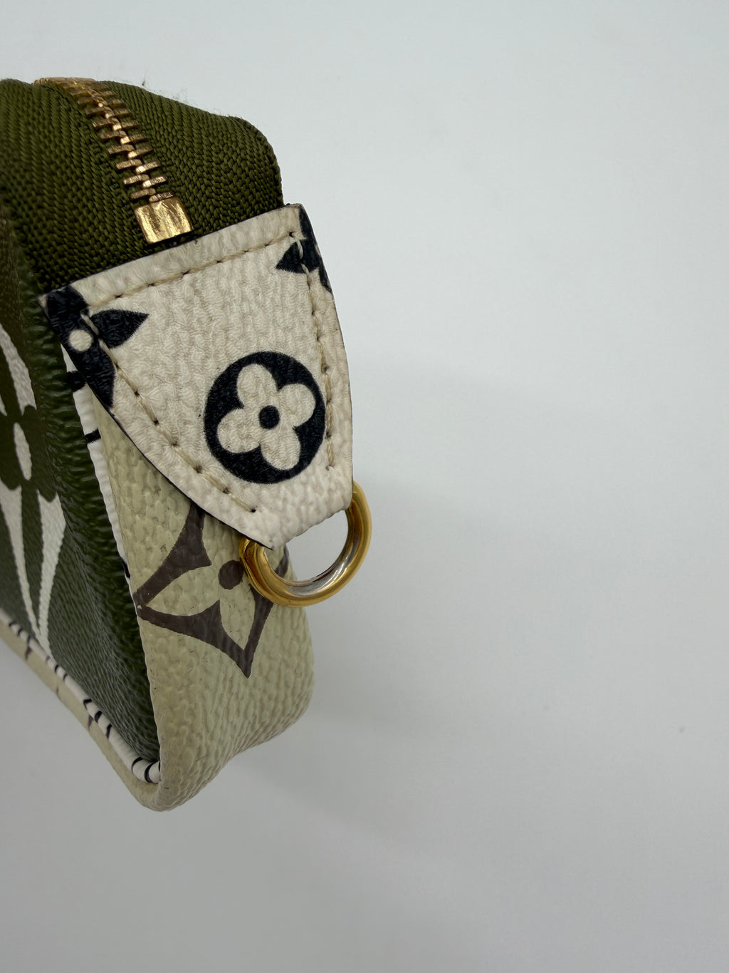 Louis Vuitton Monogram Khaki Key Pochette