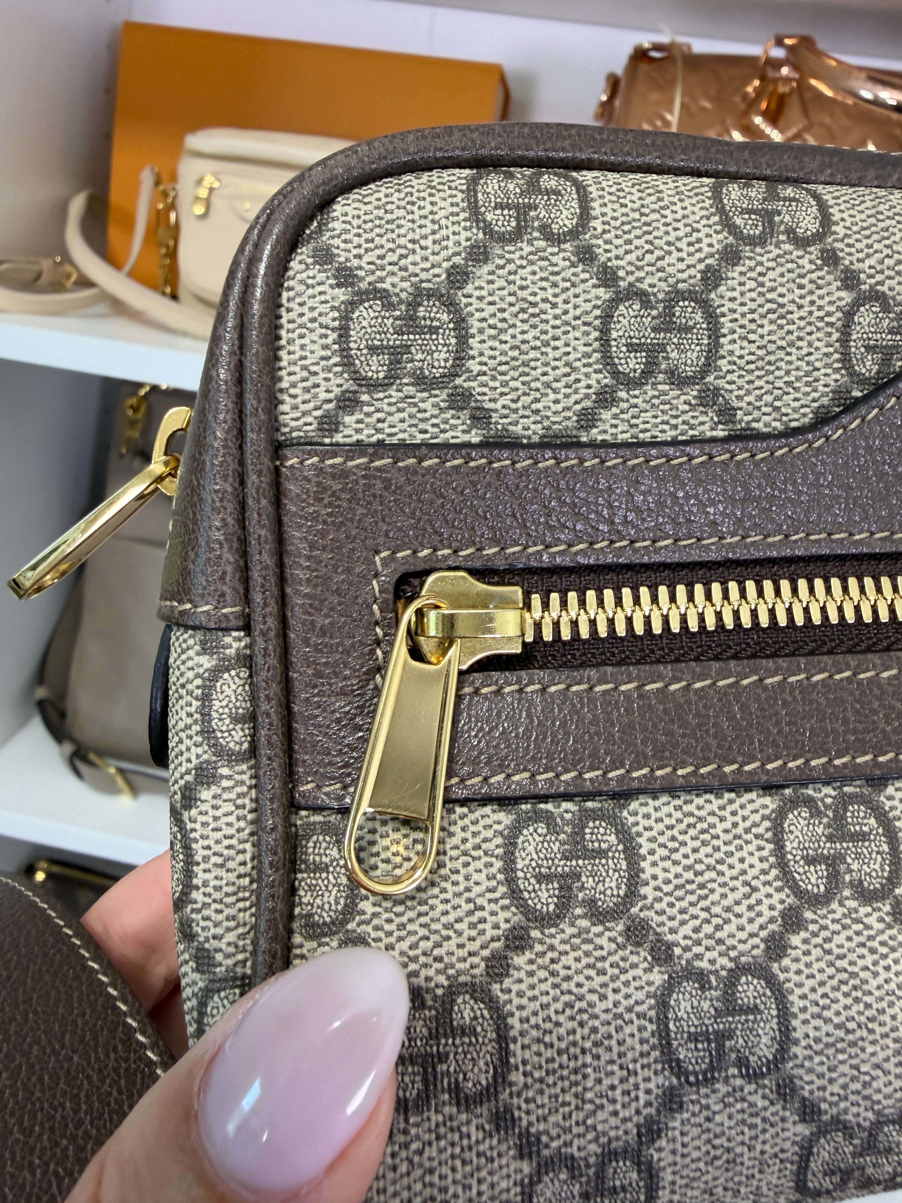 Gucci GG Supreme Ophidia Belt Bag Size 85