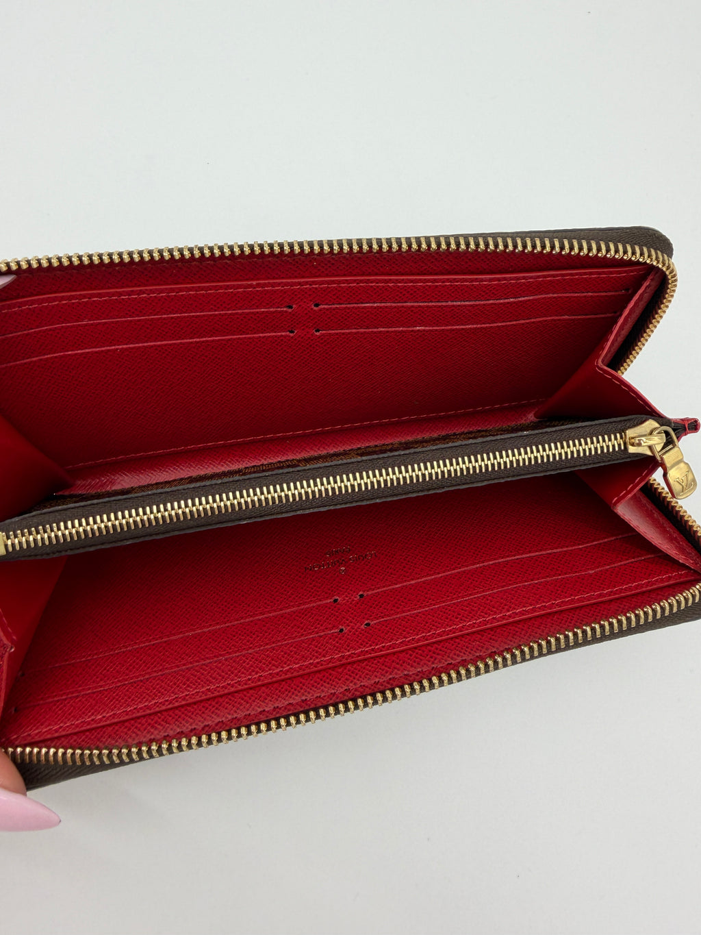 Louis Vuitton Damier Ebene Clemence Wallet