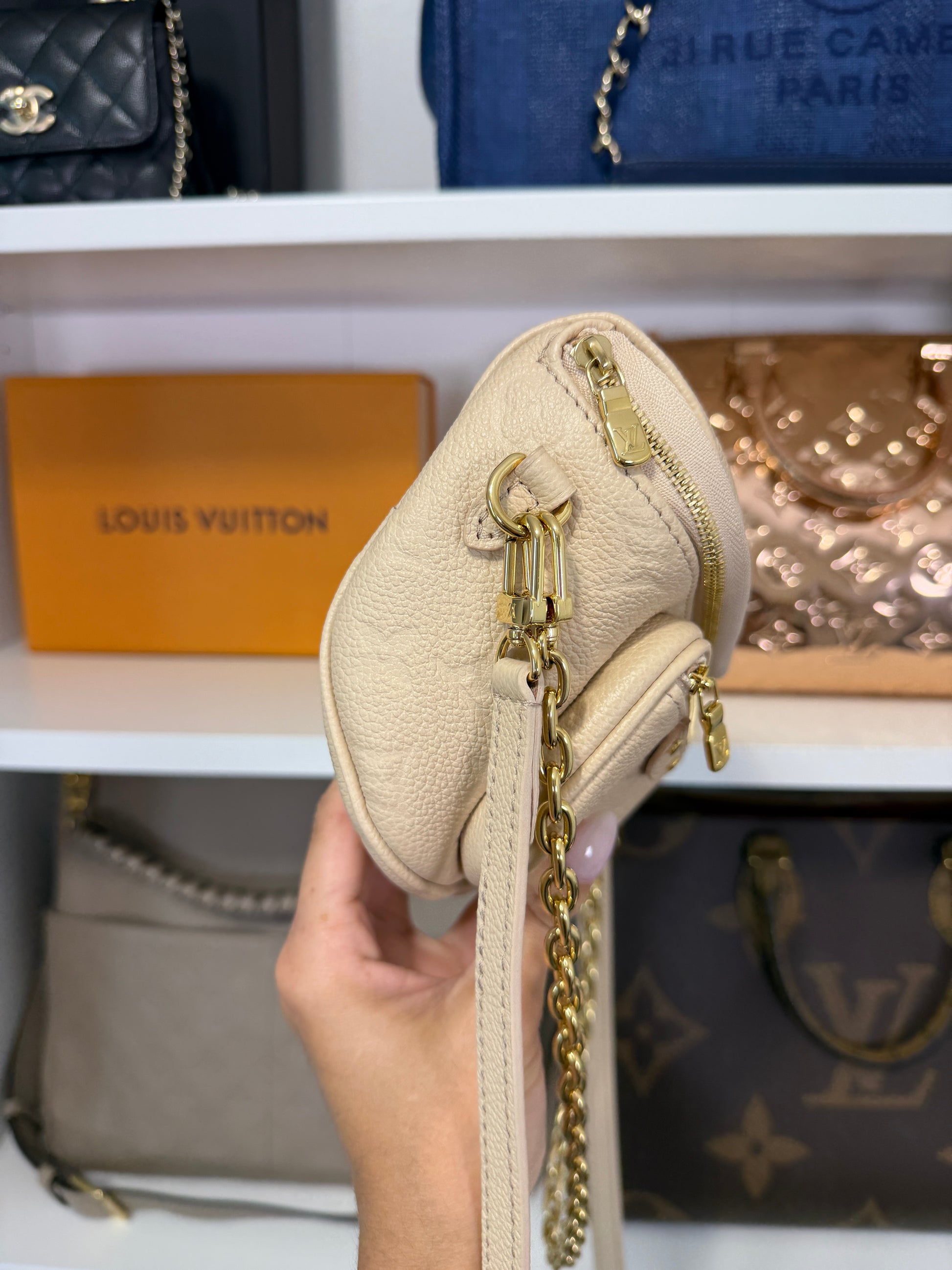 Louis Vuitton Sand Empreinte Mini Bumbag