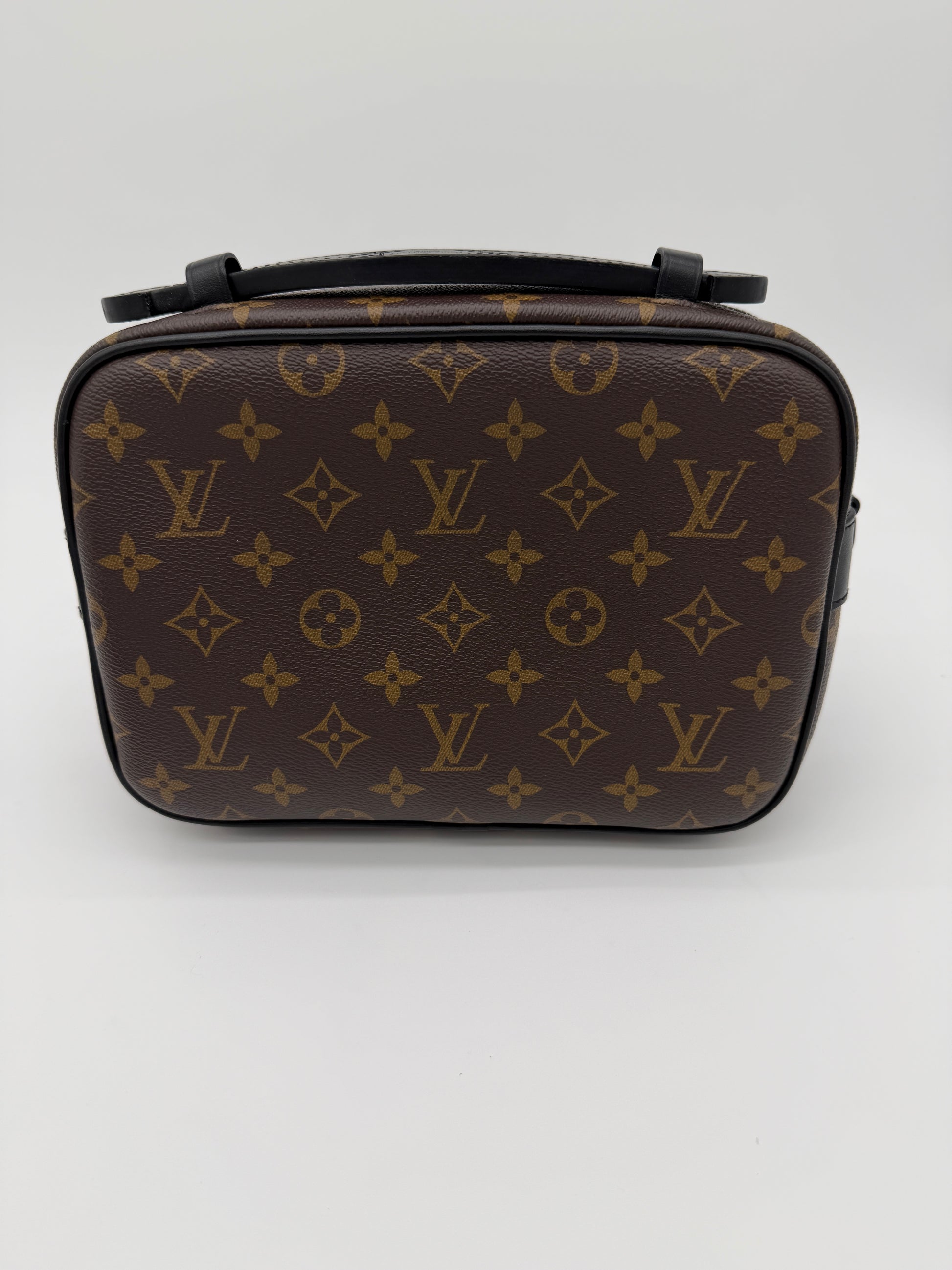 Louis Vuitton Monogram Macassar S-Lock Messenger Bag