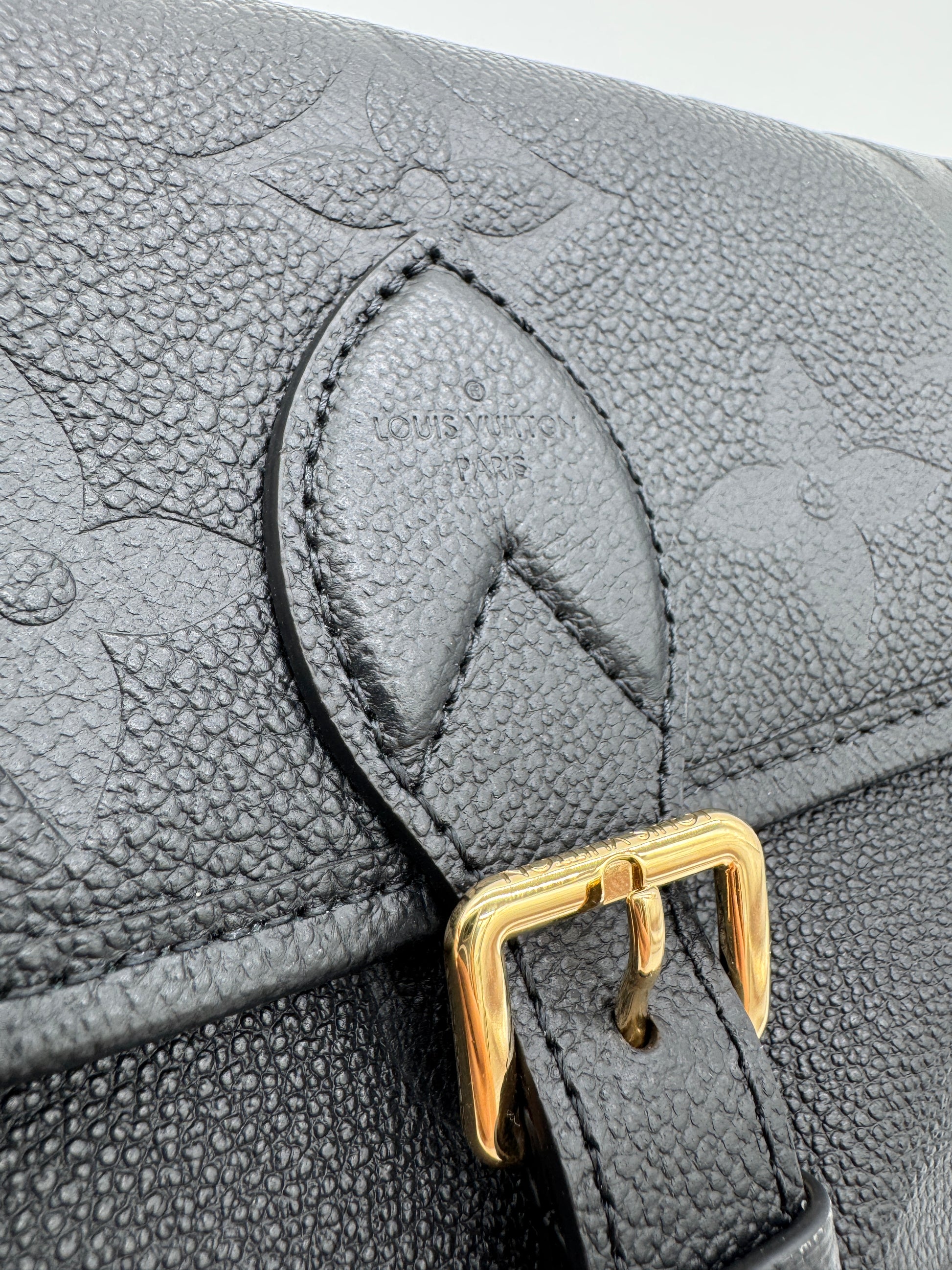 Louis Vuitton Diane Black Monogram Empreinte