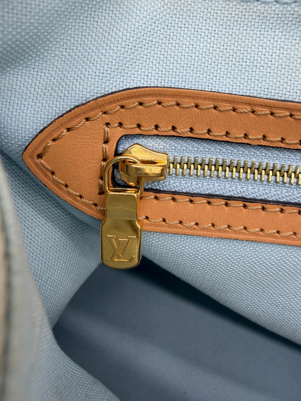 Louis Vuitton Speedy 30 Damier Azur Braided Strap