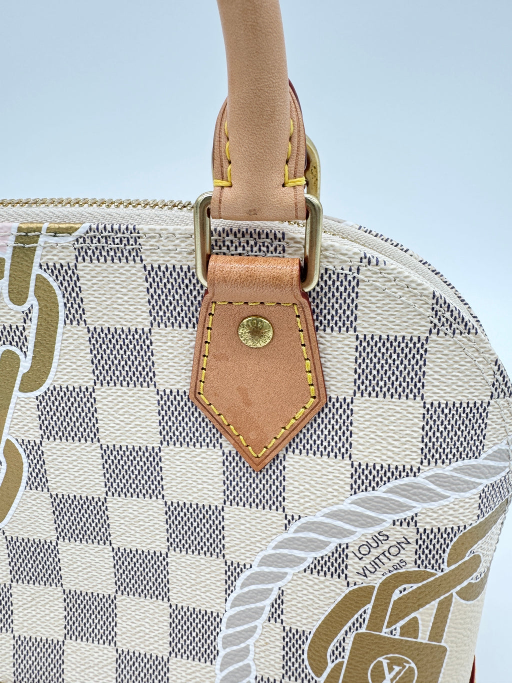 Louis Vuitton Damier Azur Nautical Alma BB