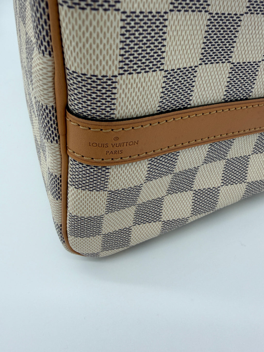 Louis Vuitton Speedy 30 Damier Azur Braided Strap