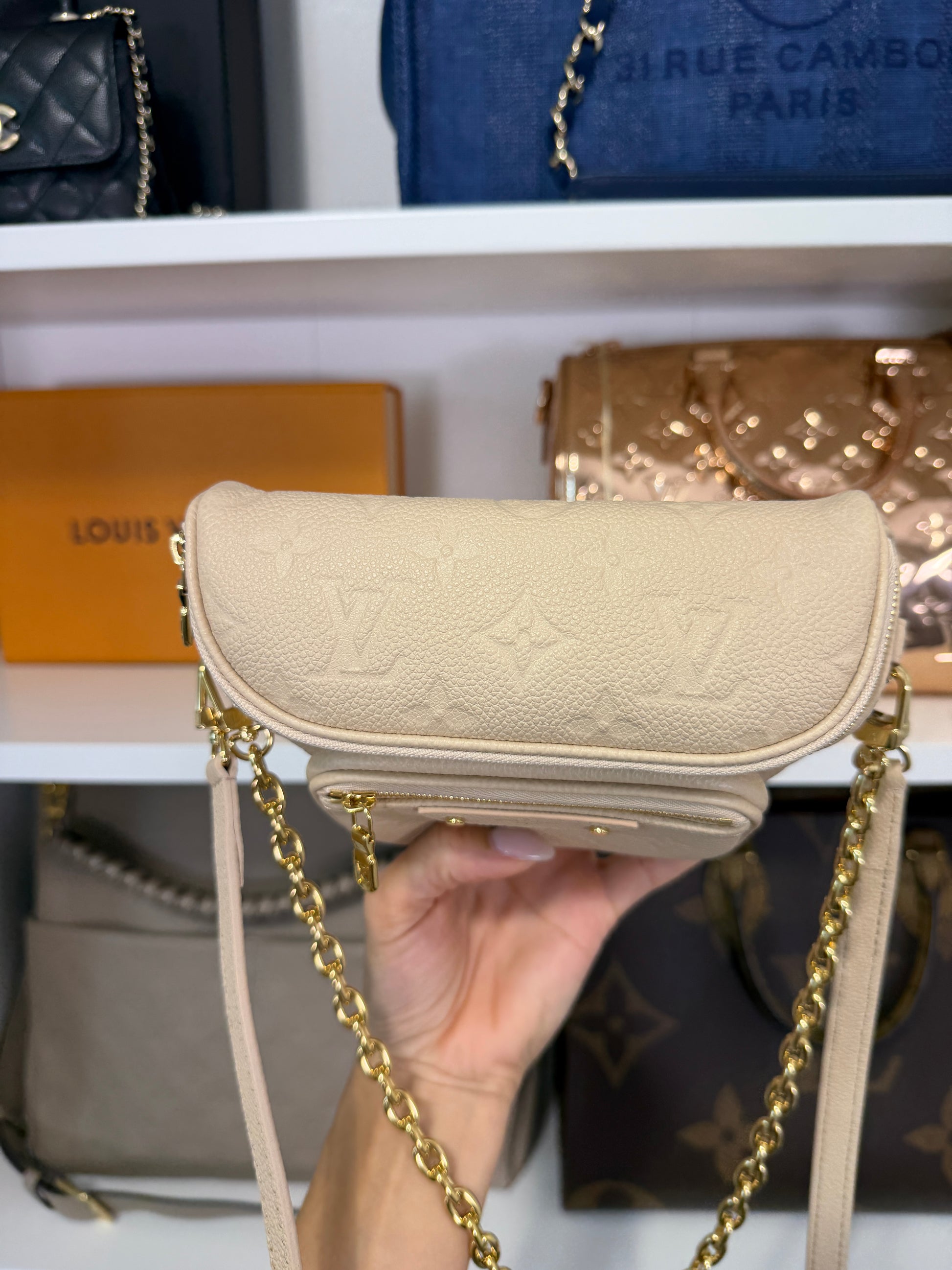 Louis Vuitton Sand Empreinte Mini Bumbag