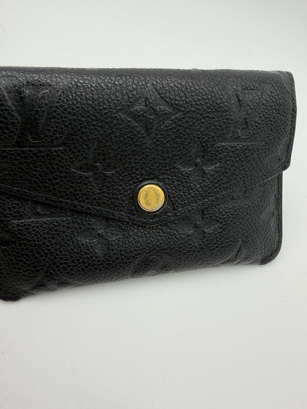 Louis Vuitton Black Empreinte Key Pouch