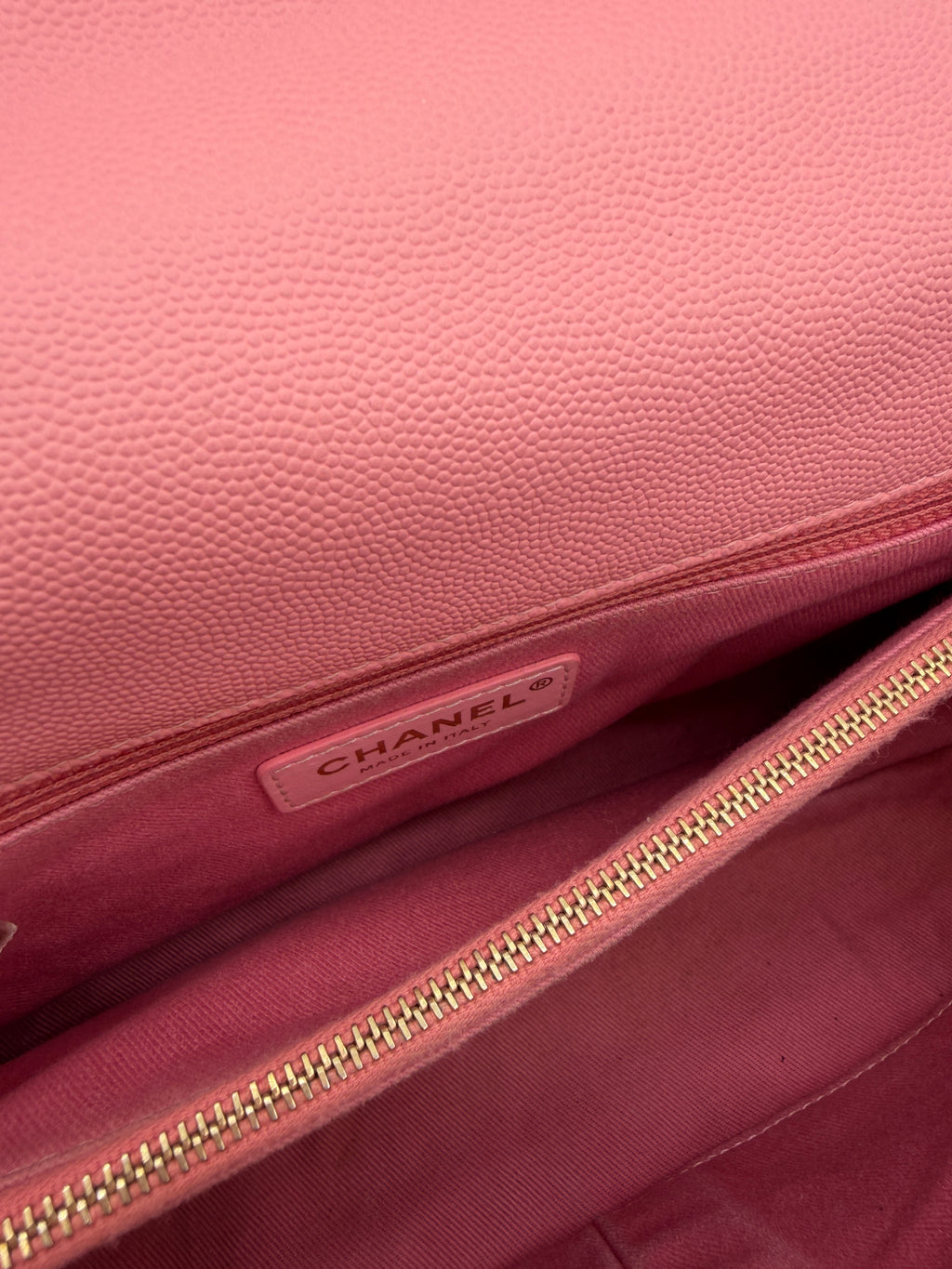 Chanel Caviar Coco Top Handle Small