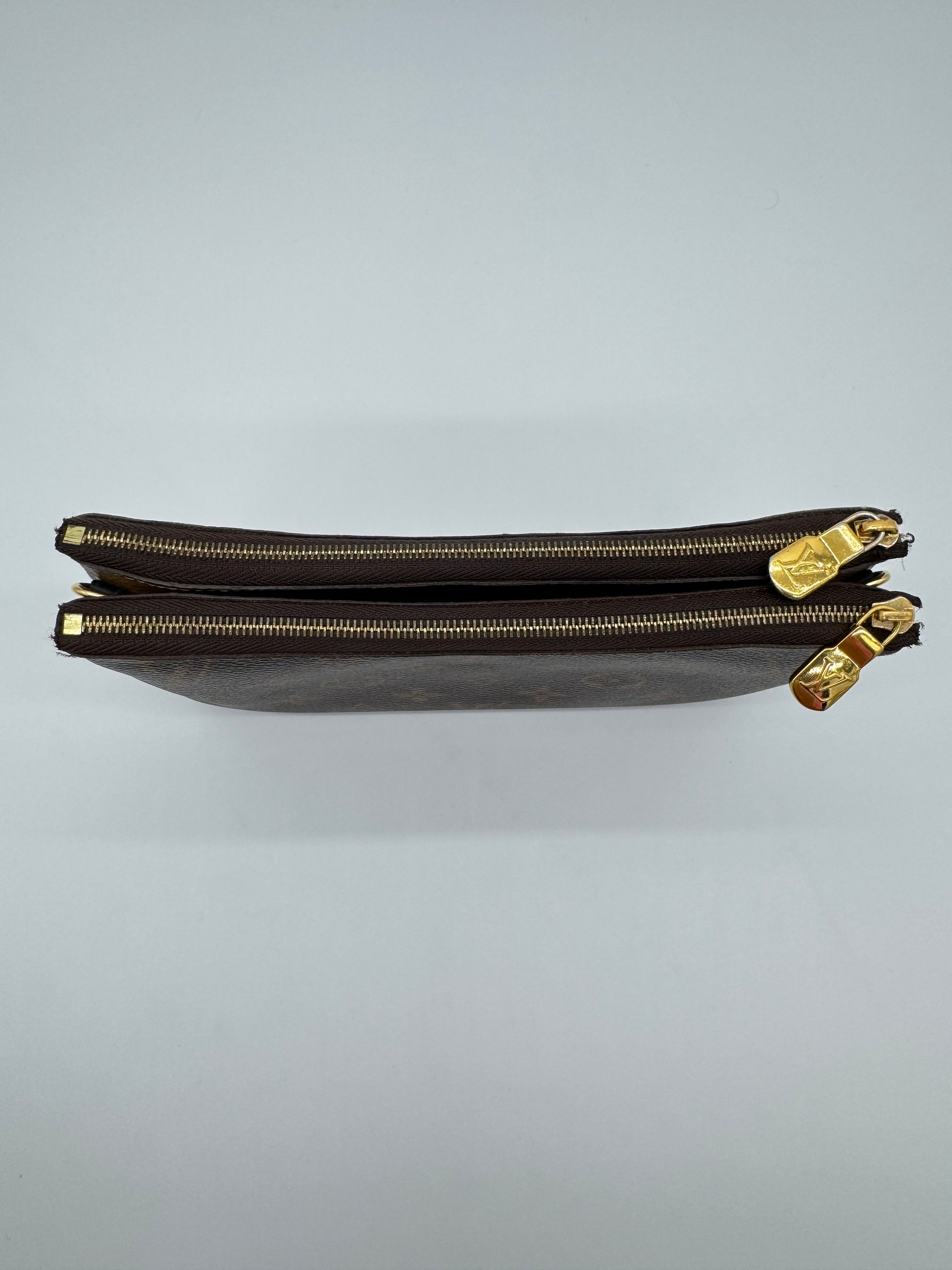 Louis Vuitton Double Zip Pochette Reverse Monogram Giant